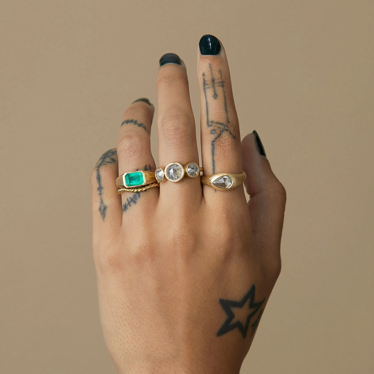 Curved Rope Band | R25001