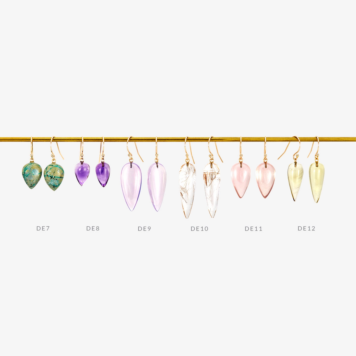DE-OOAK Drop Earrings