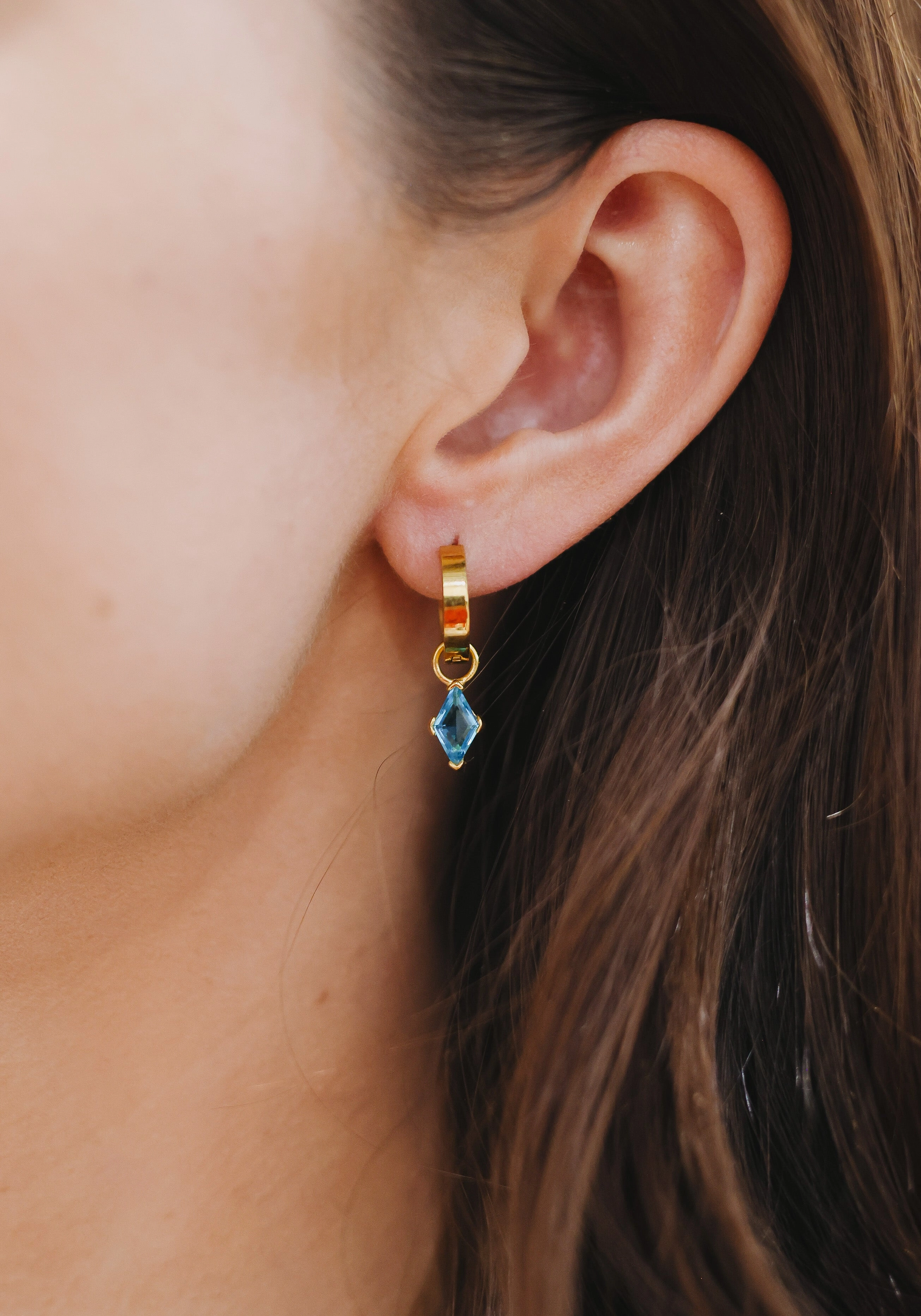 Diamond Gemstone Charms