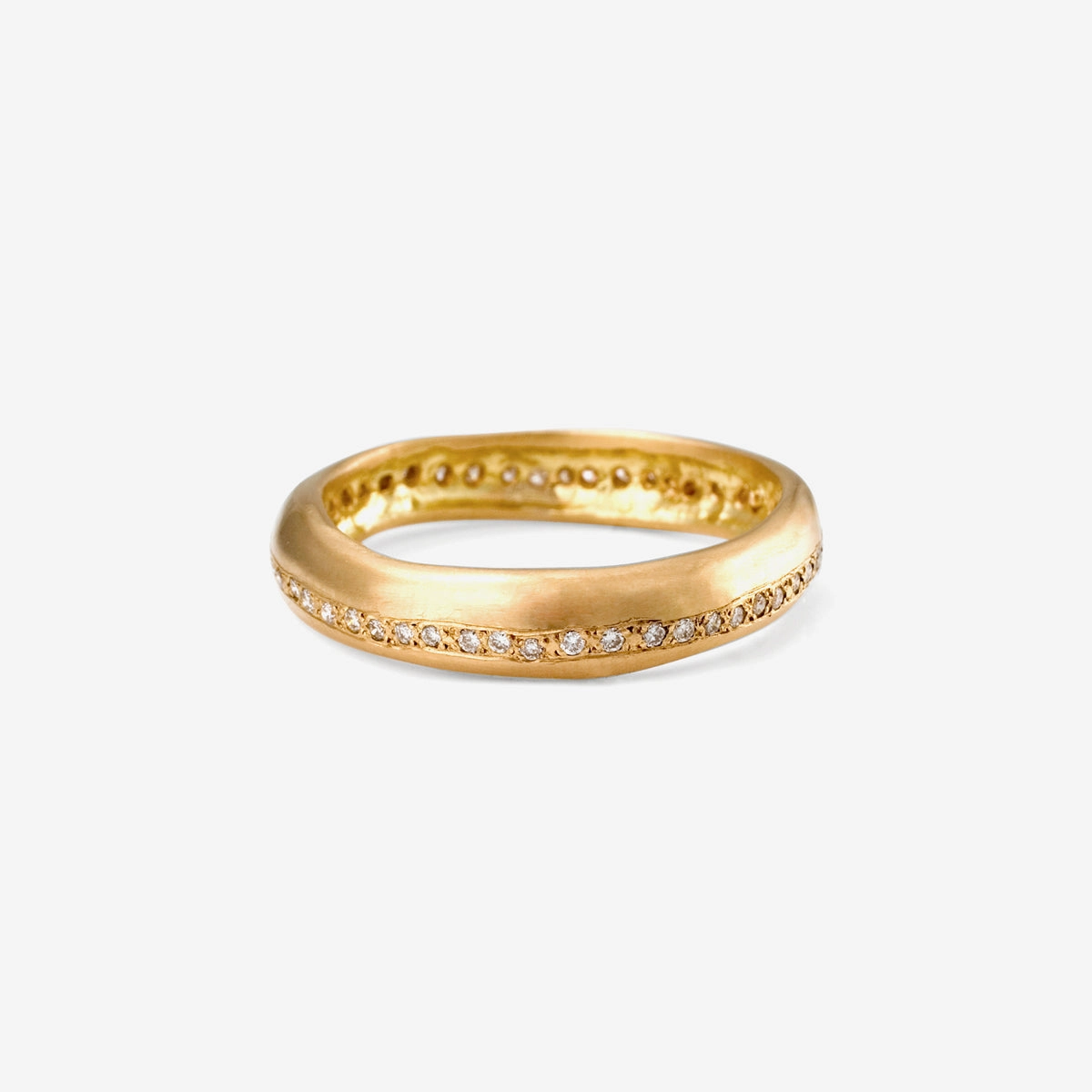 Diamond Lined Band | R0403W