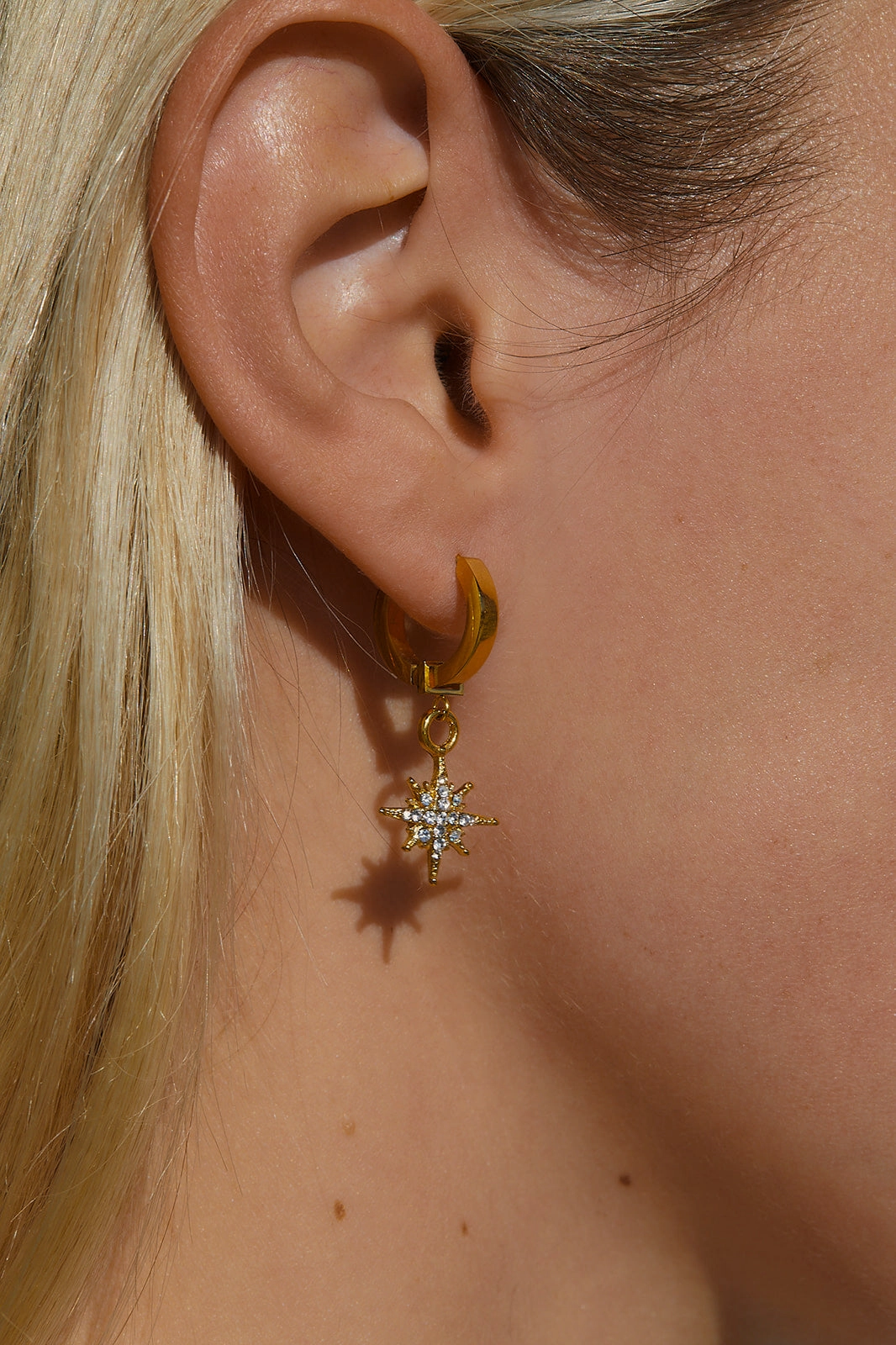 Diamond Star Burst Charms