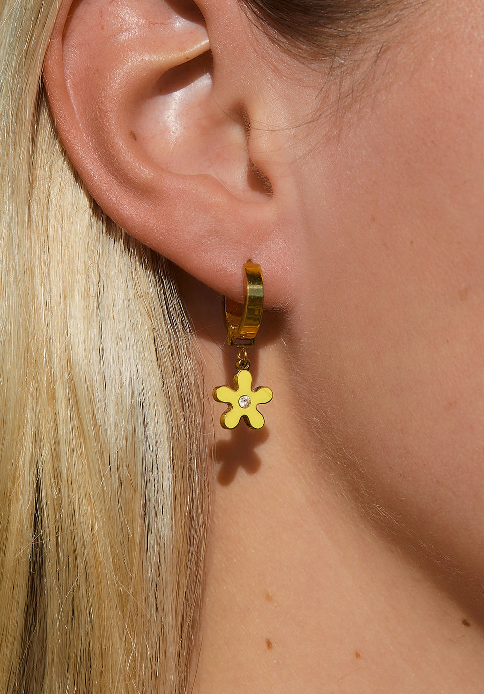 Enamel Flower Charm