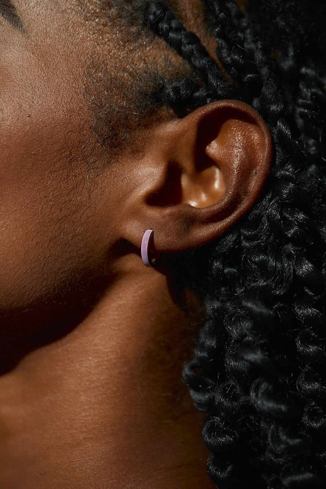 Enamel Zaana Mini Hoops