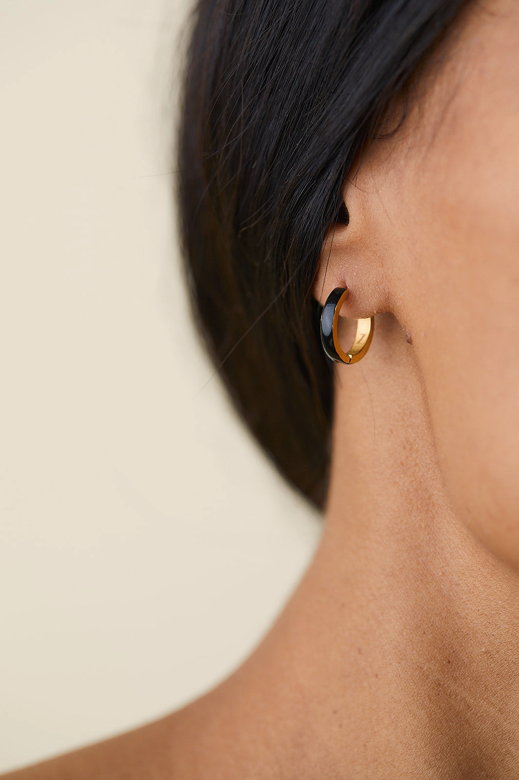 Enamel Zaana Mini Hoops
