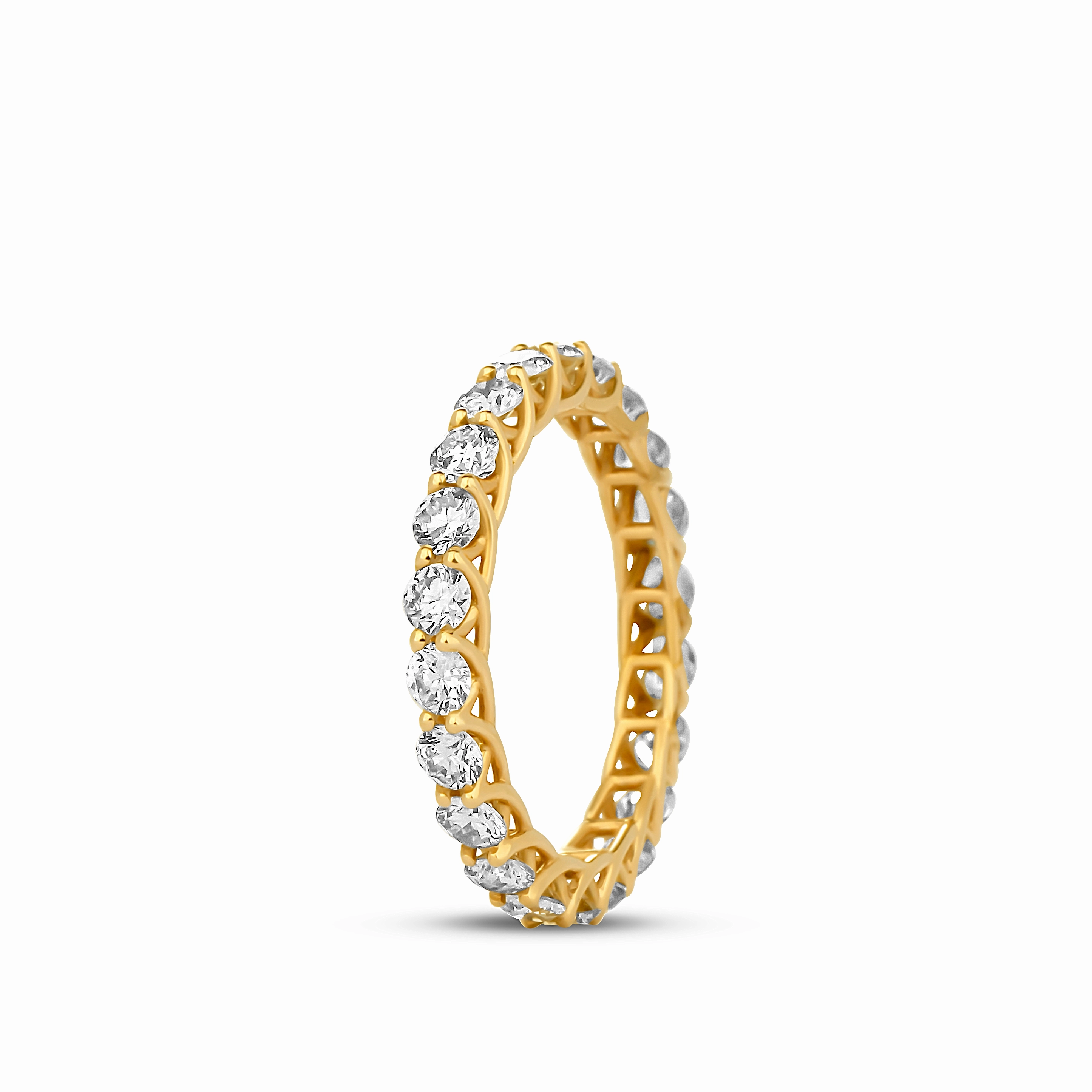 Eternal Love Eternity Diamond Band in 18K Gold
