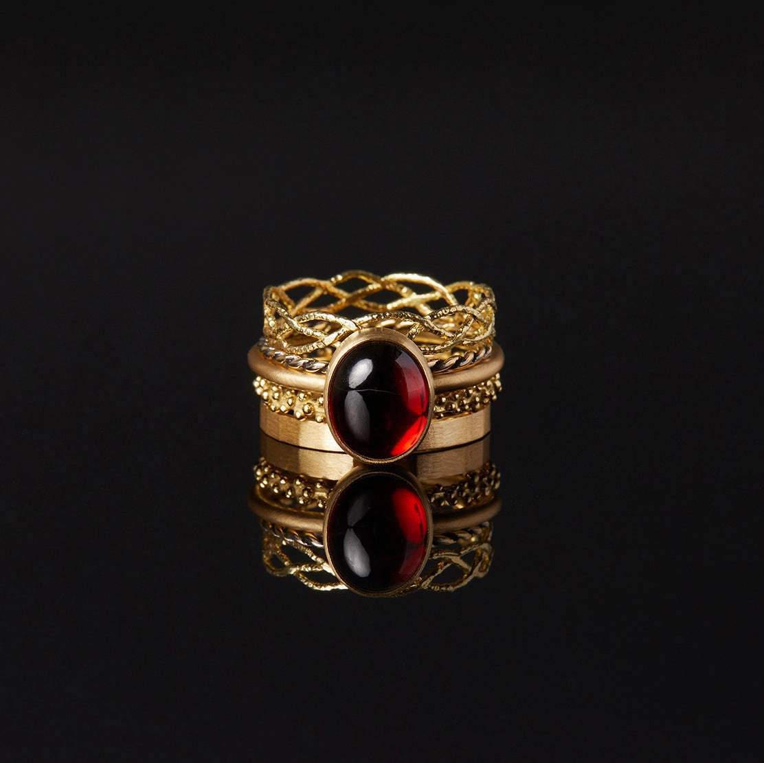 Garnet Glac Ring | R12001GN