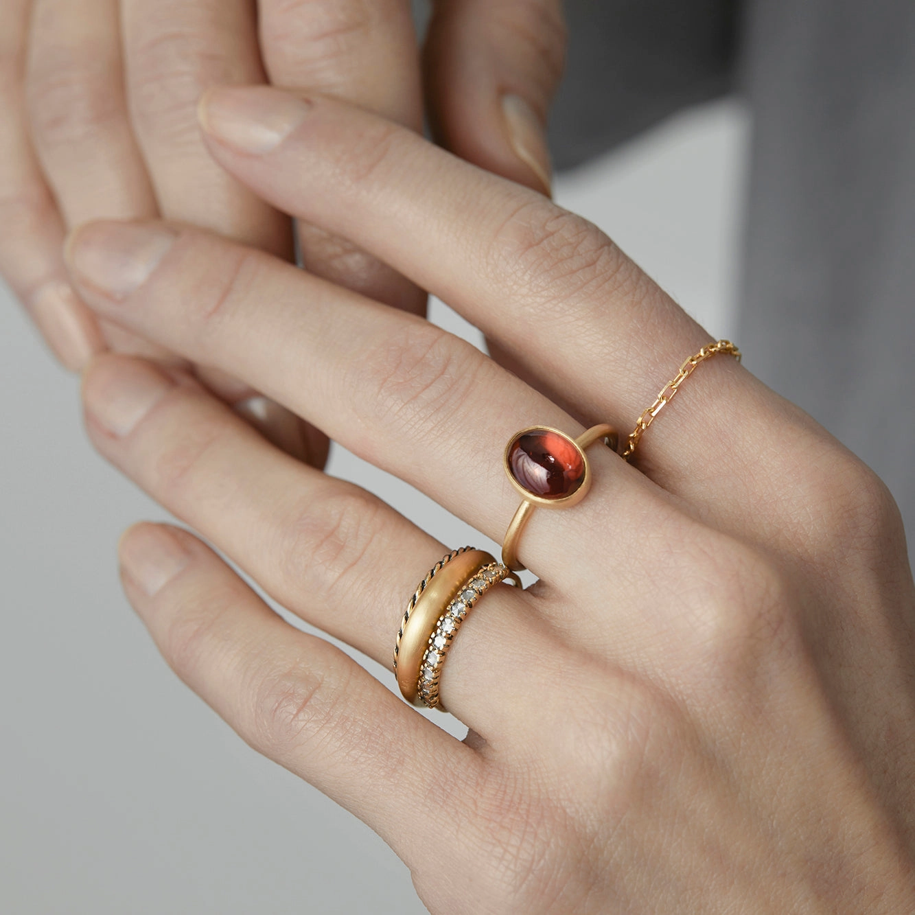 Garnet Glac Ring | R12001GN