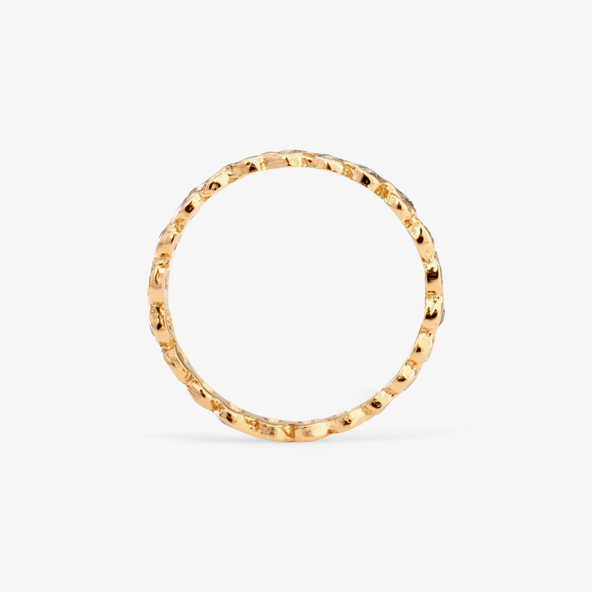 Gray Diamond Circle Eternity Band | R1101GY