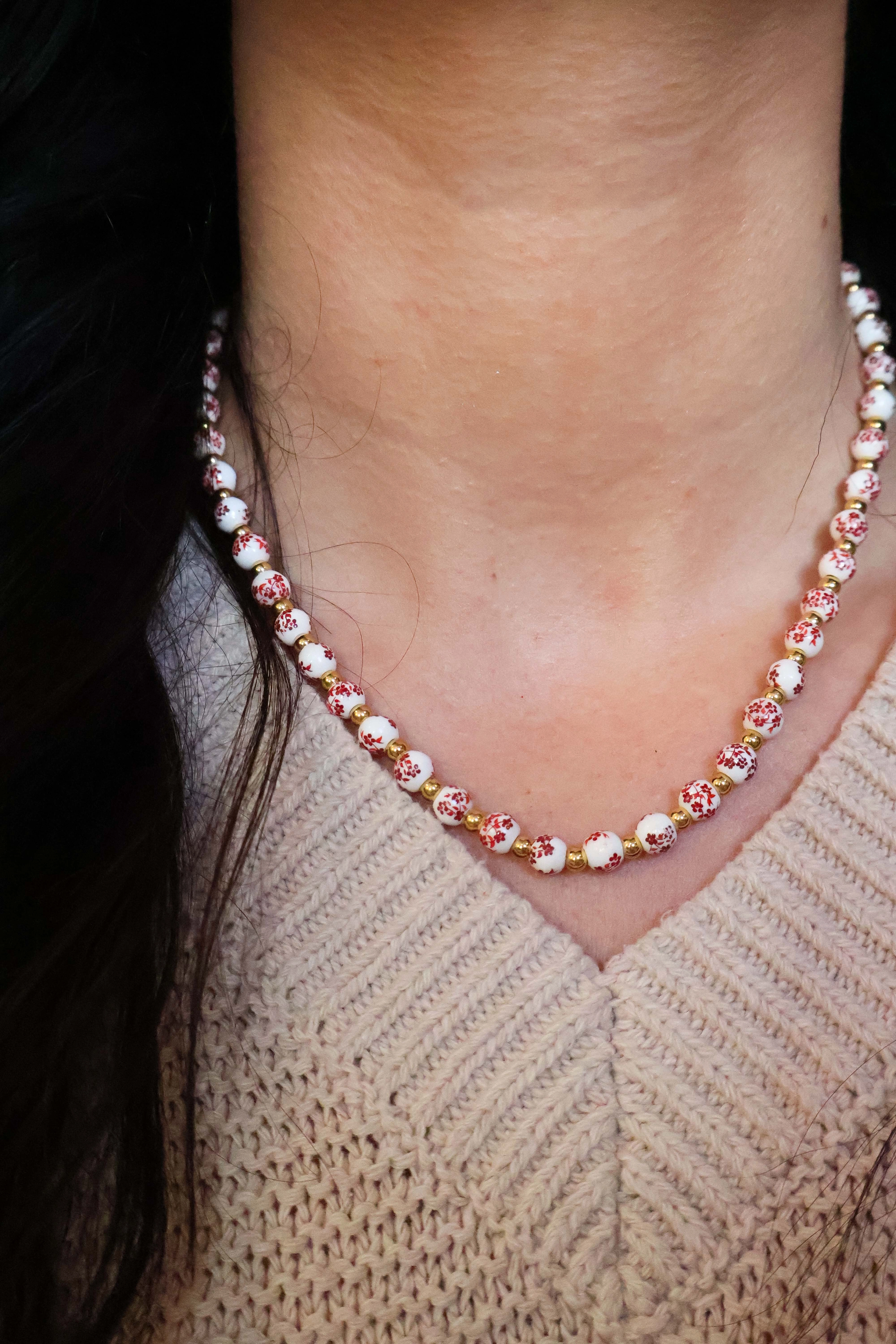 Greece Bead Necklace