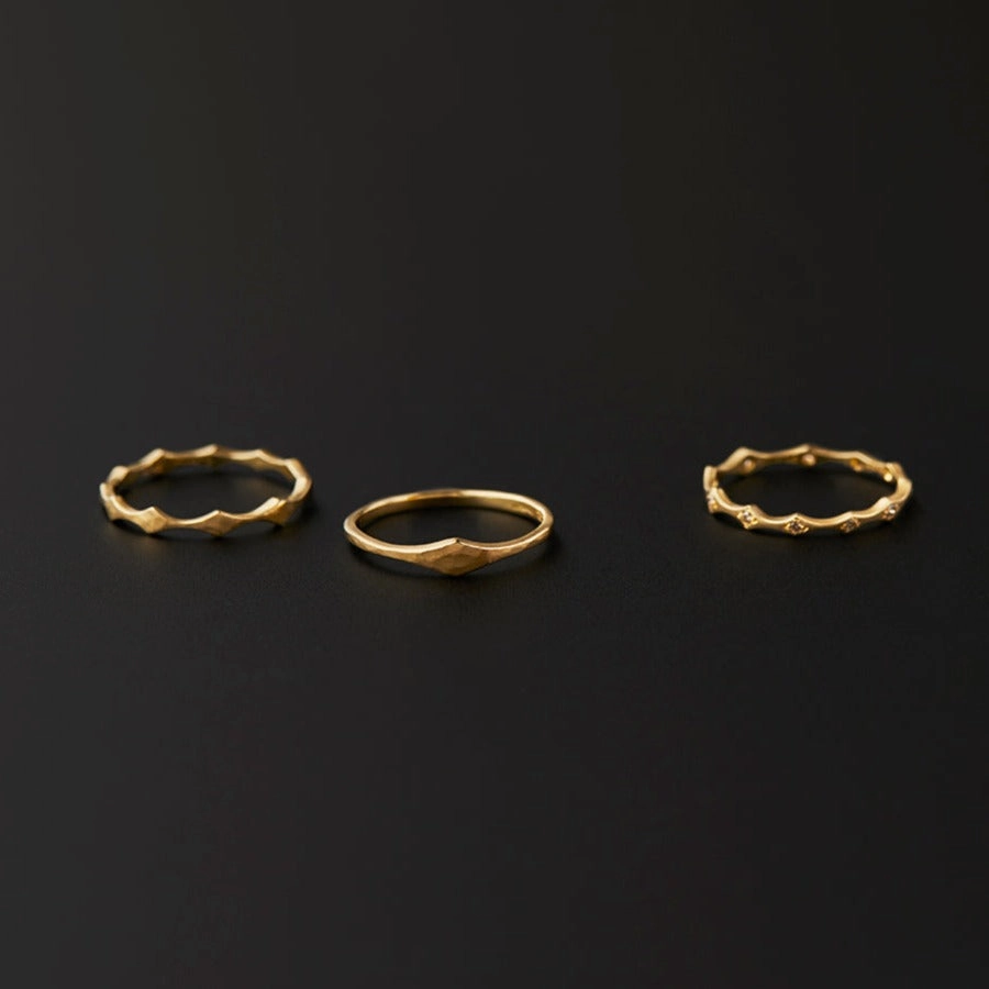 Hammered-Texture Marrakech Ring | R7501