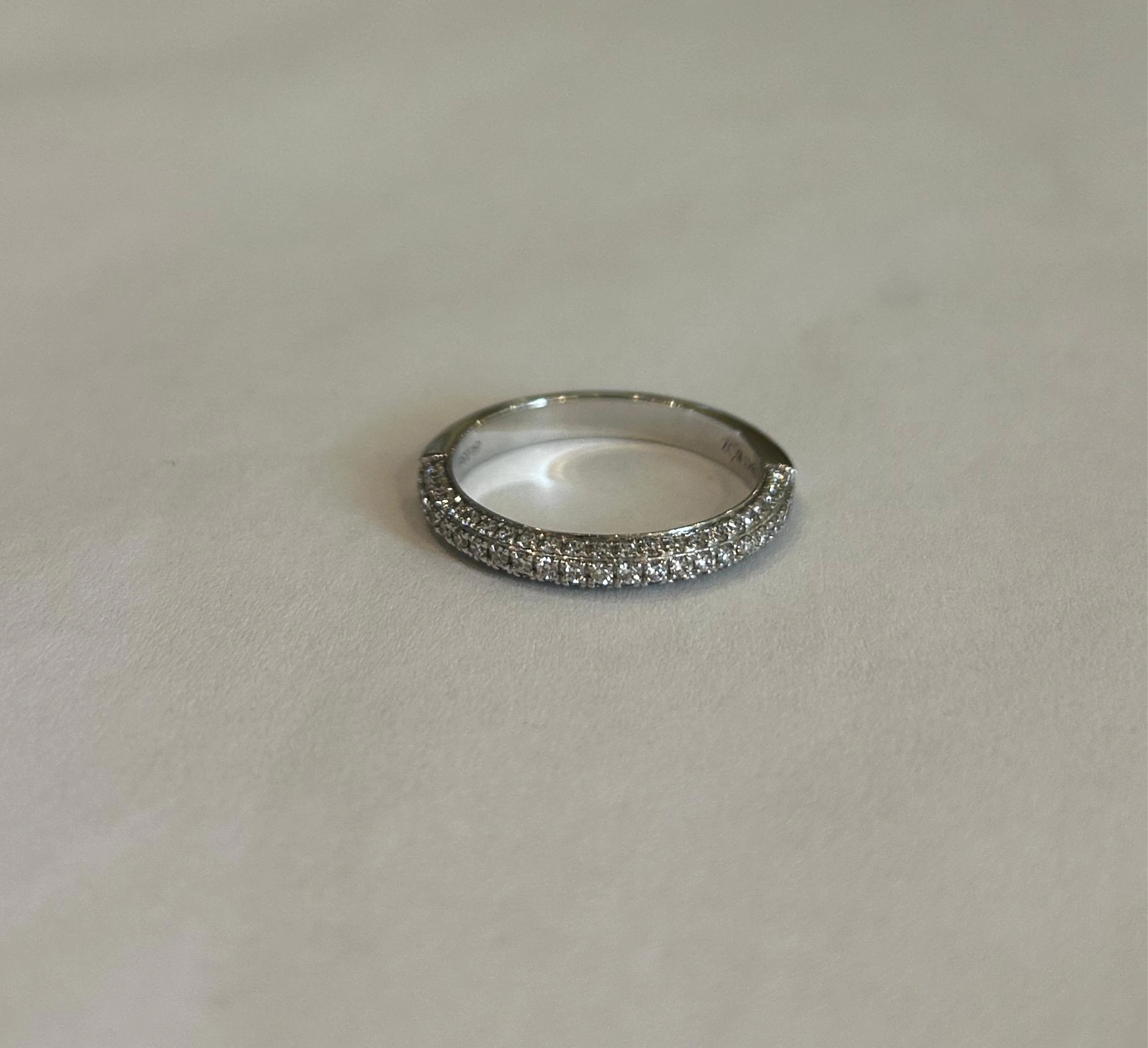 Julia Marquise Moissanite Band in 18K Gold