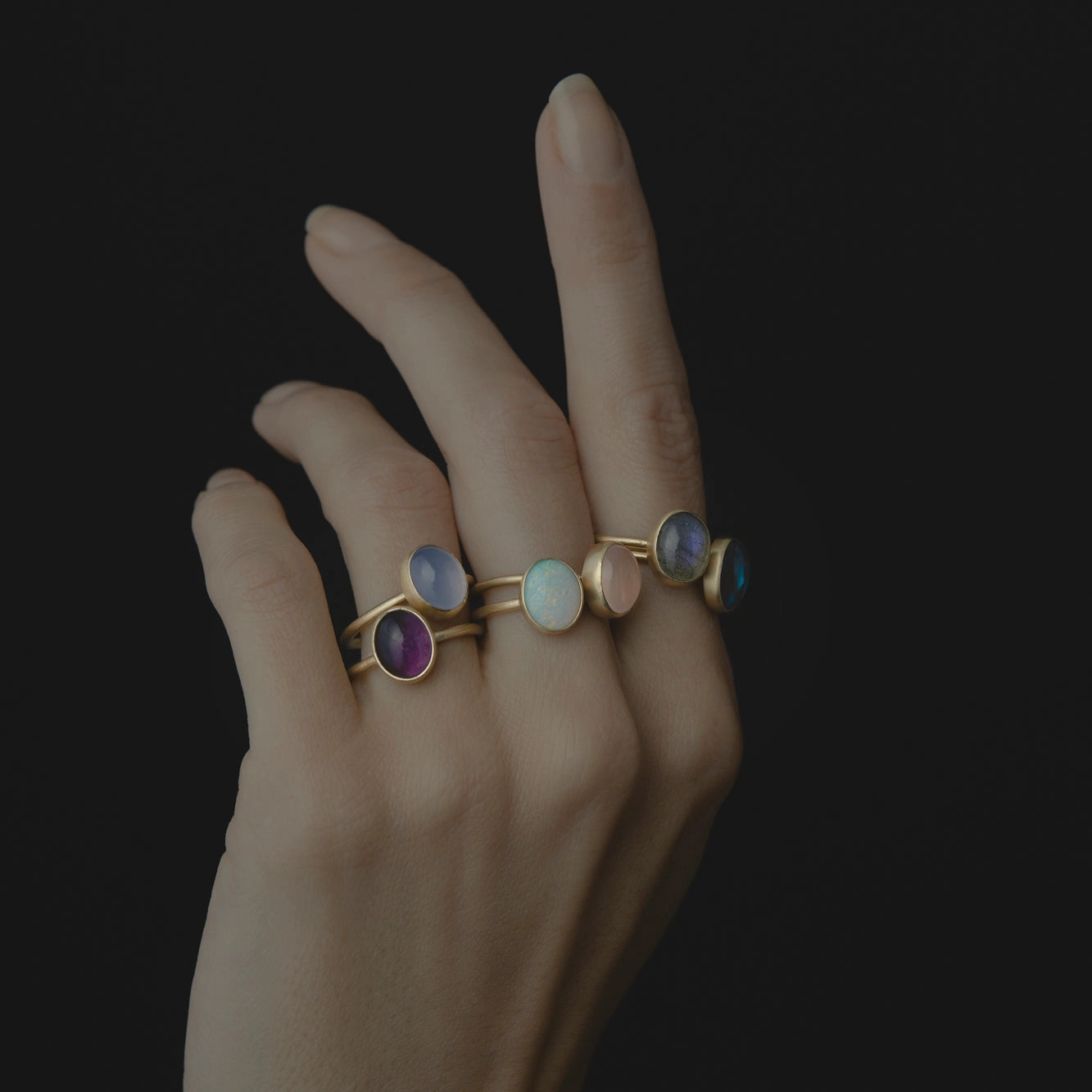 London Blue Topaz Glac Ring | R12001BT