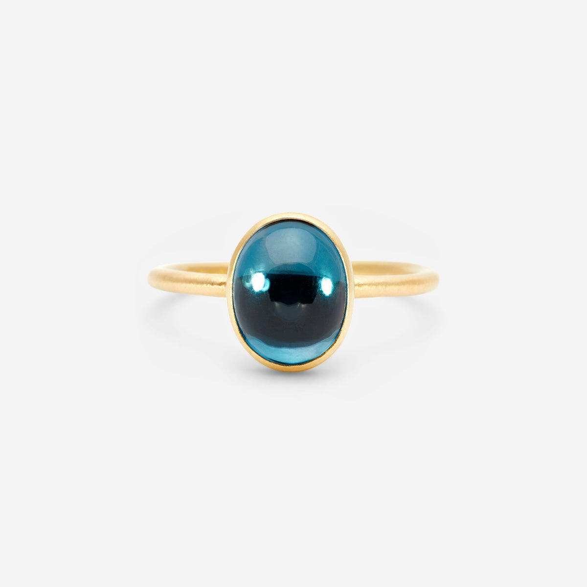 London Blue Topaz Glac Ring | R12001BT