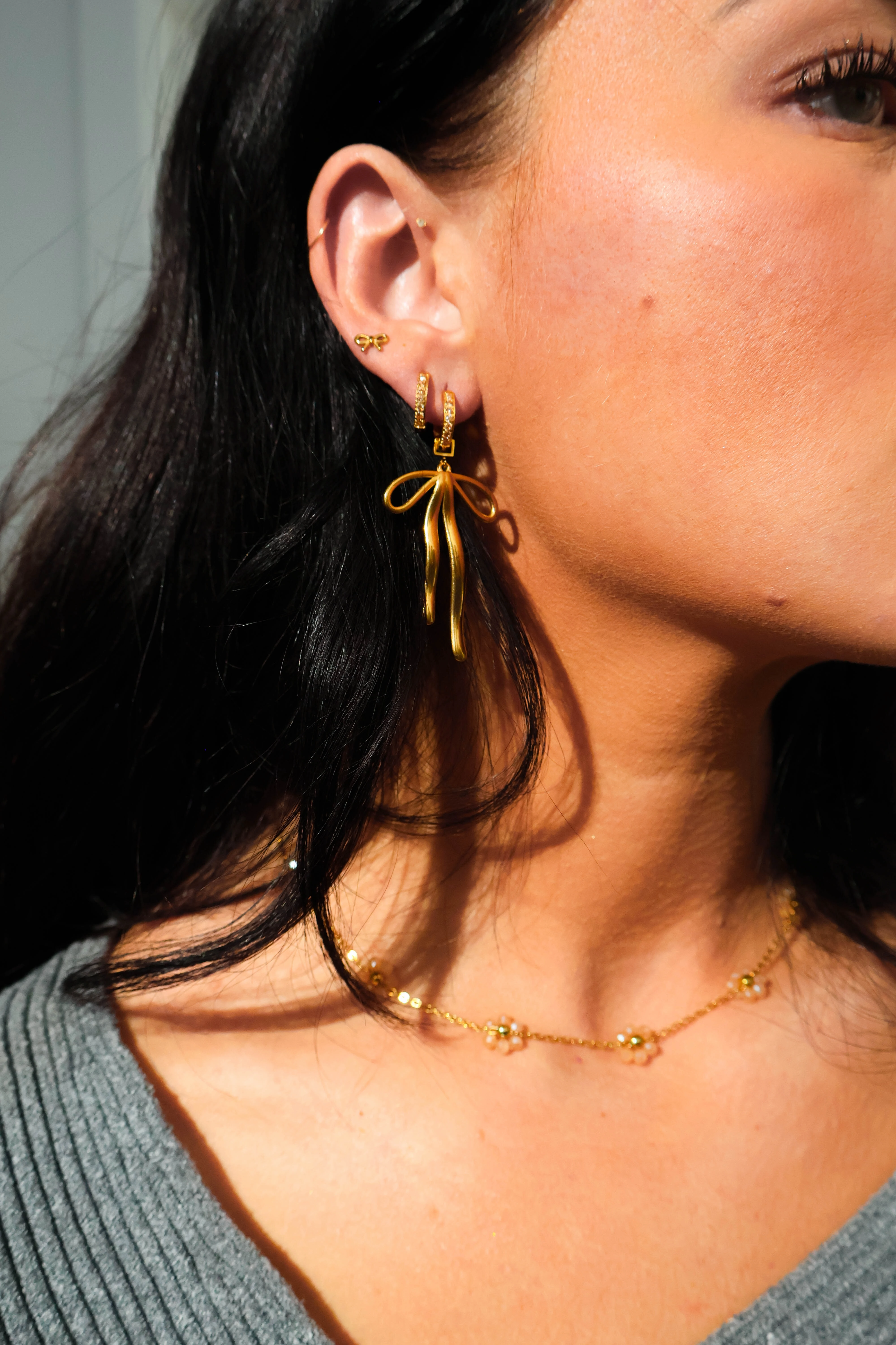 Long Tail Bow Charm