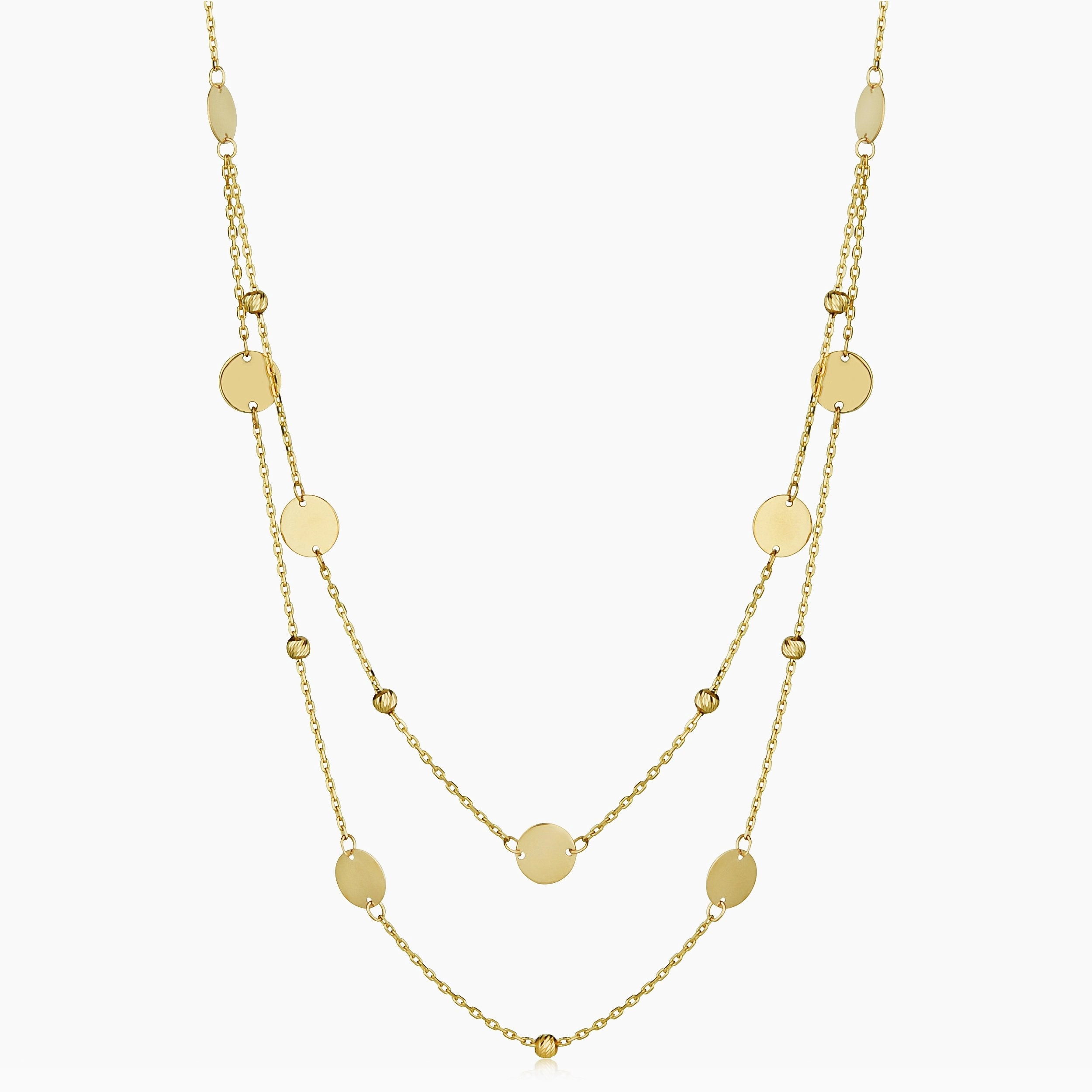 Manhattan Layered Station Necklace