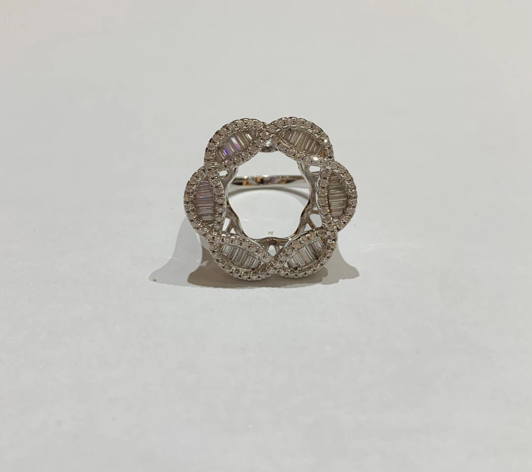 Marise Moissanite Fashion Ring in 925 Sterling Silver