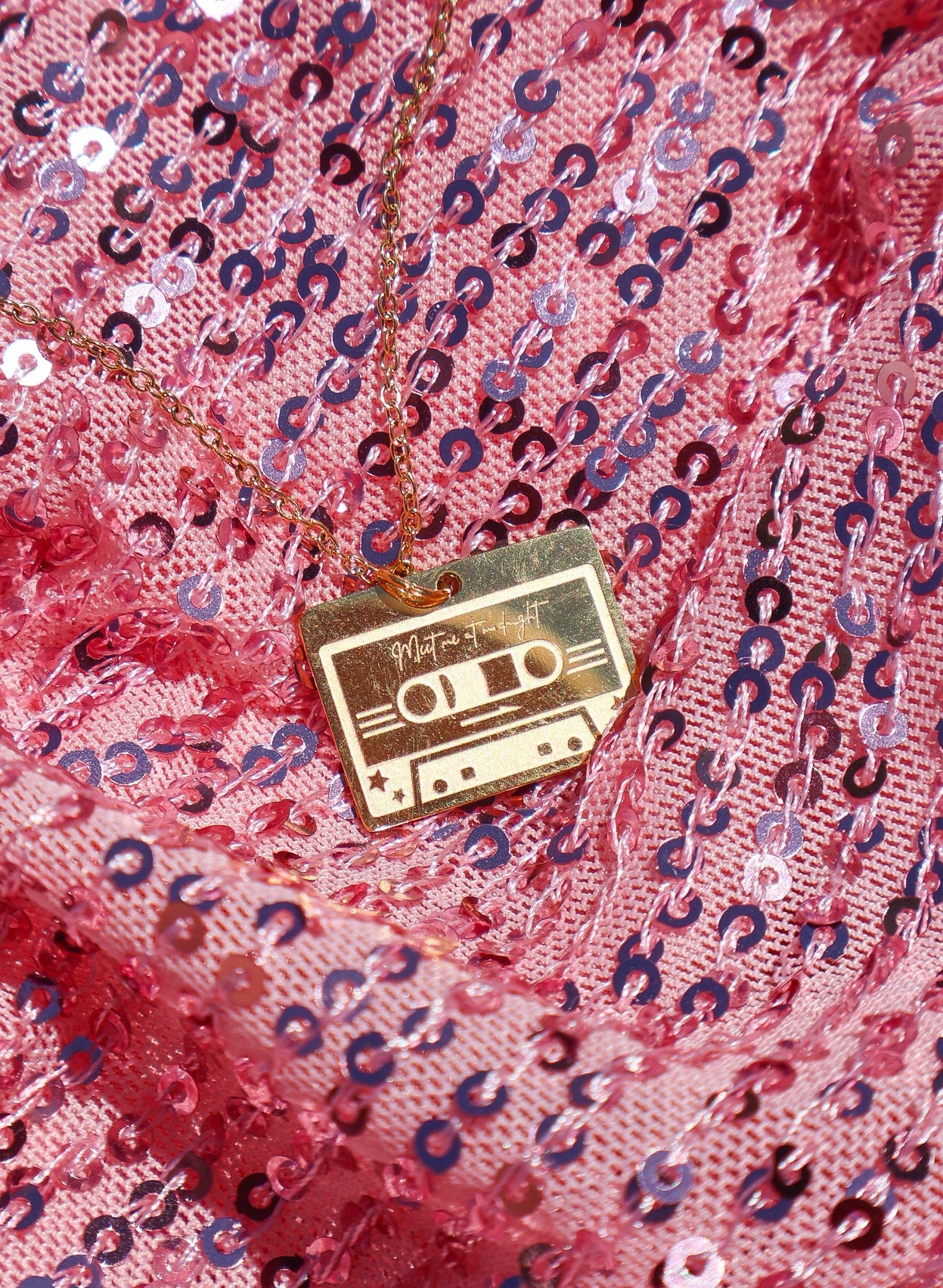 Meet Me at Midnight Necklace