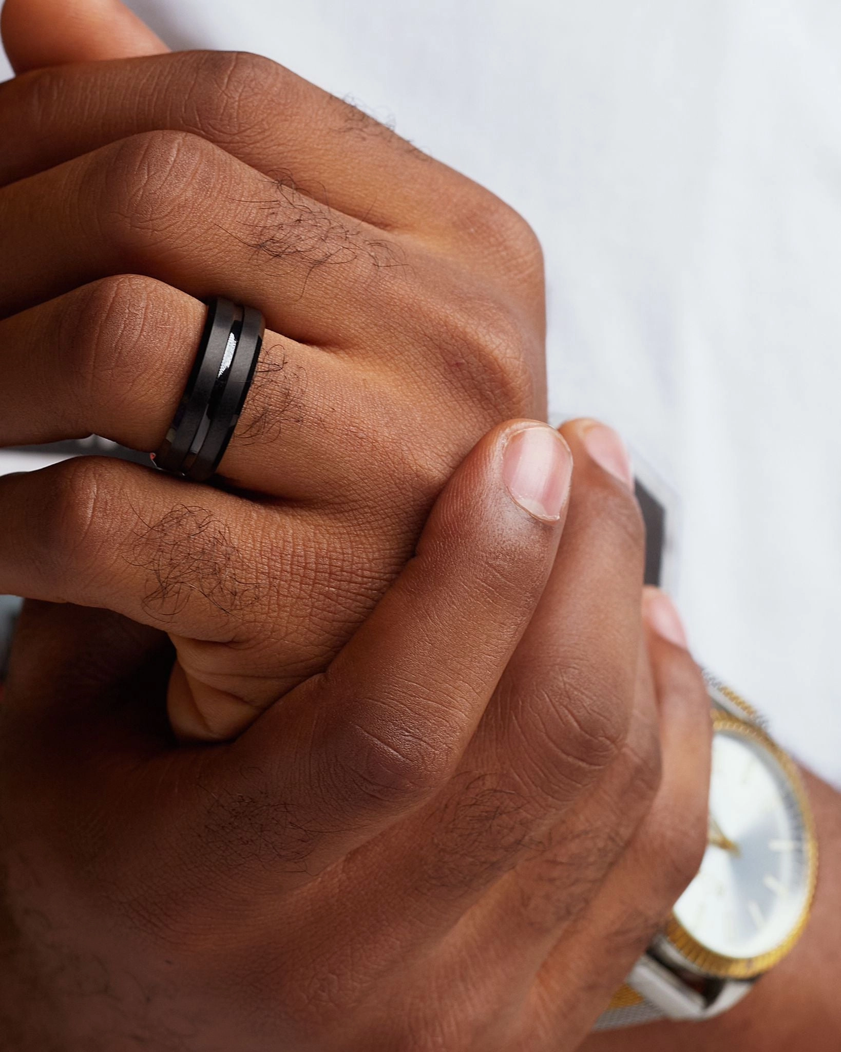 Midline Black Tungsten Band