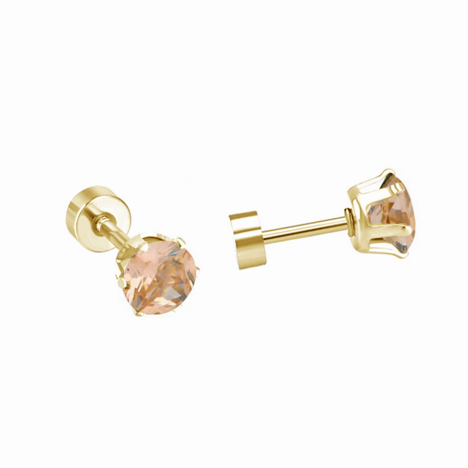 Mini Birthstone Studs