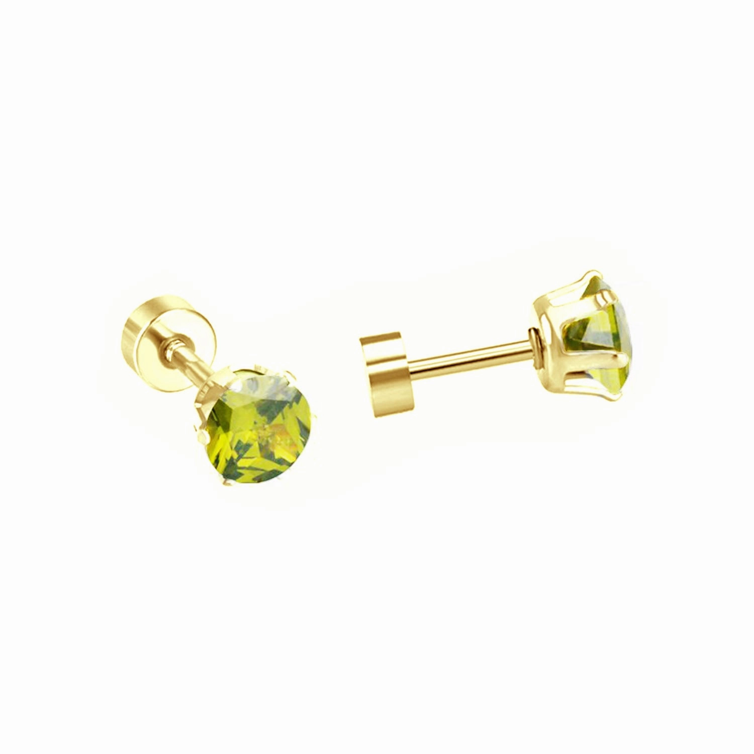 Mini Birthstone Studs