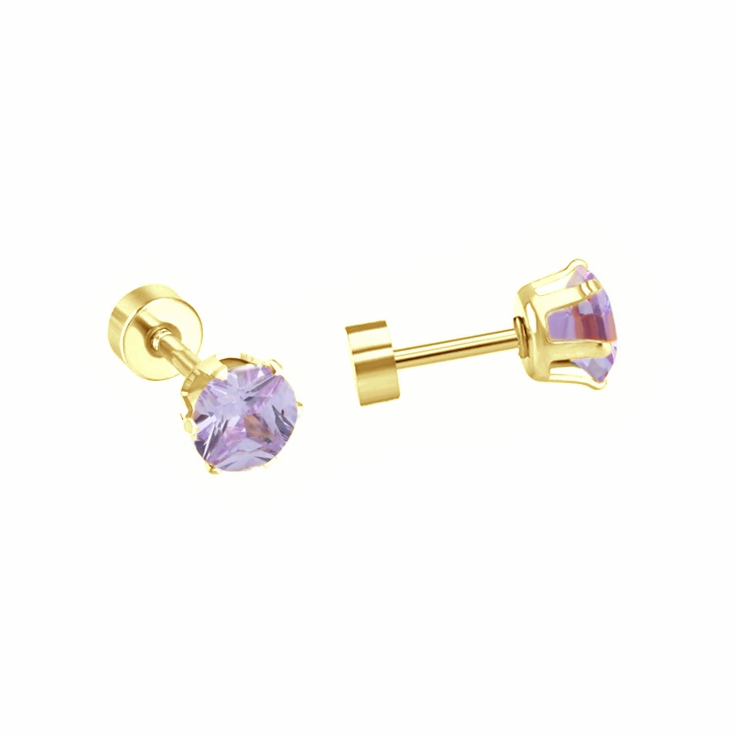 Mini Birthstone Studs