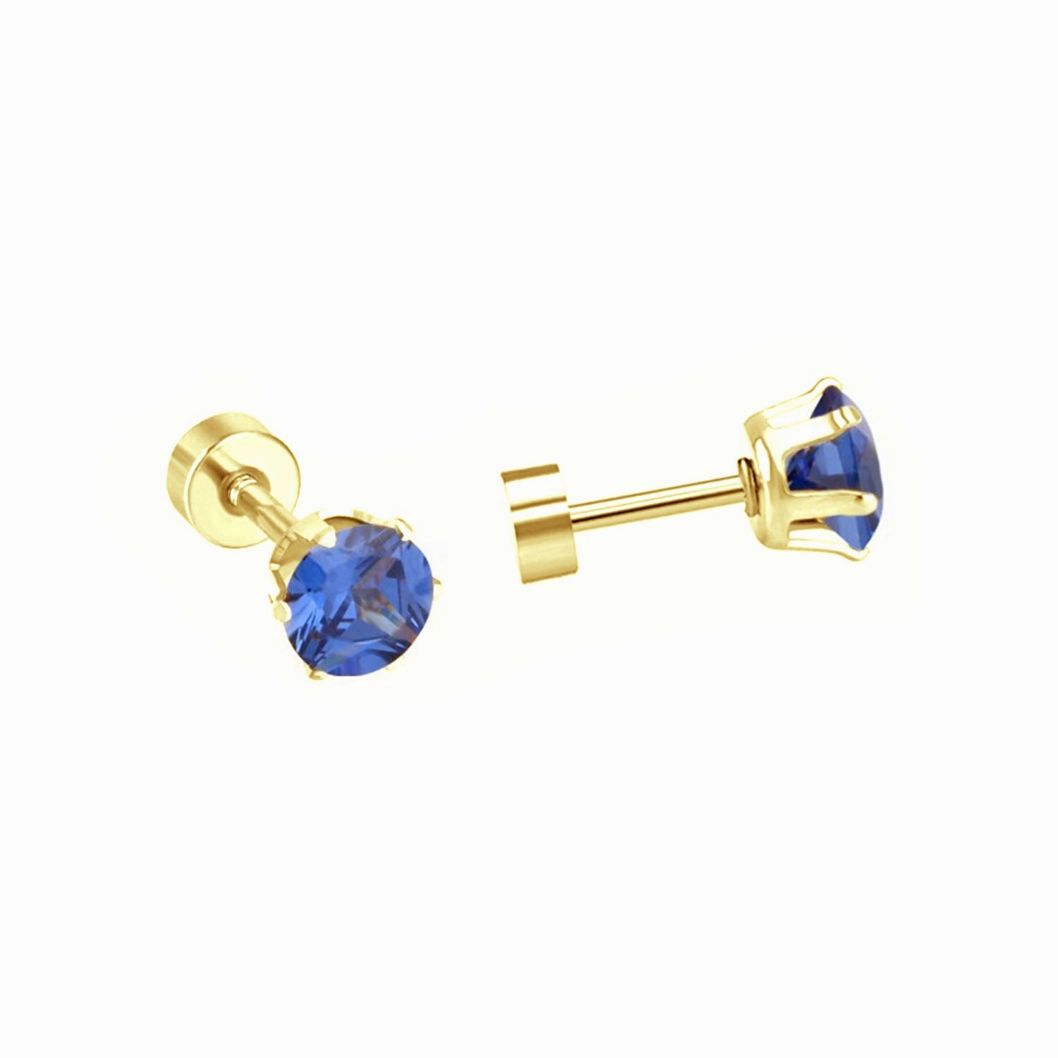 Mini Birthstone Studs