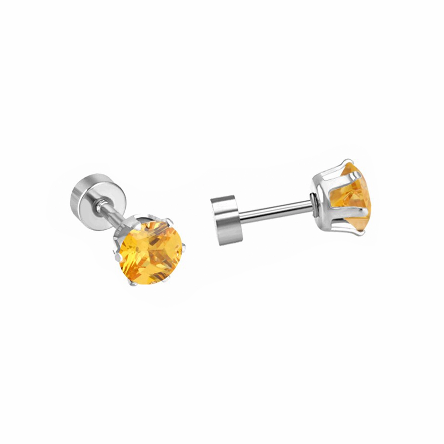 Mini Birthstone Studs
