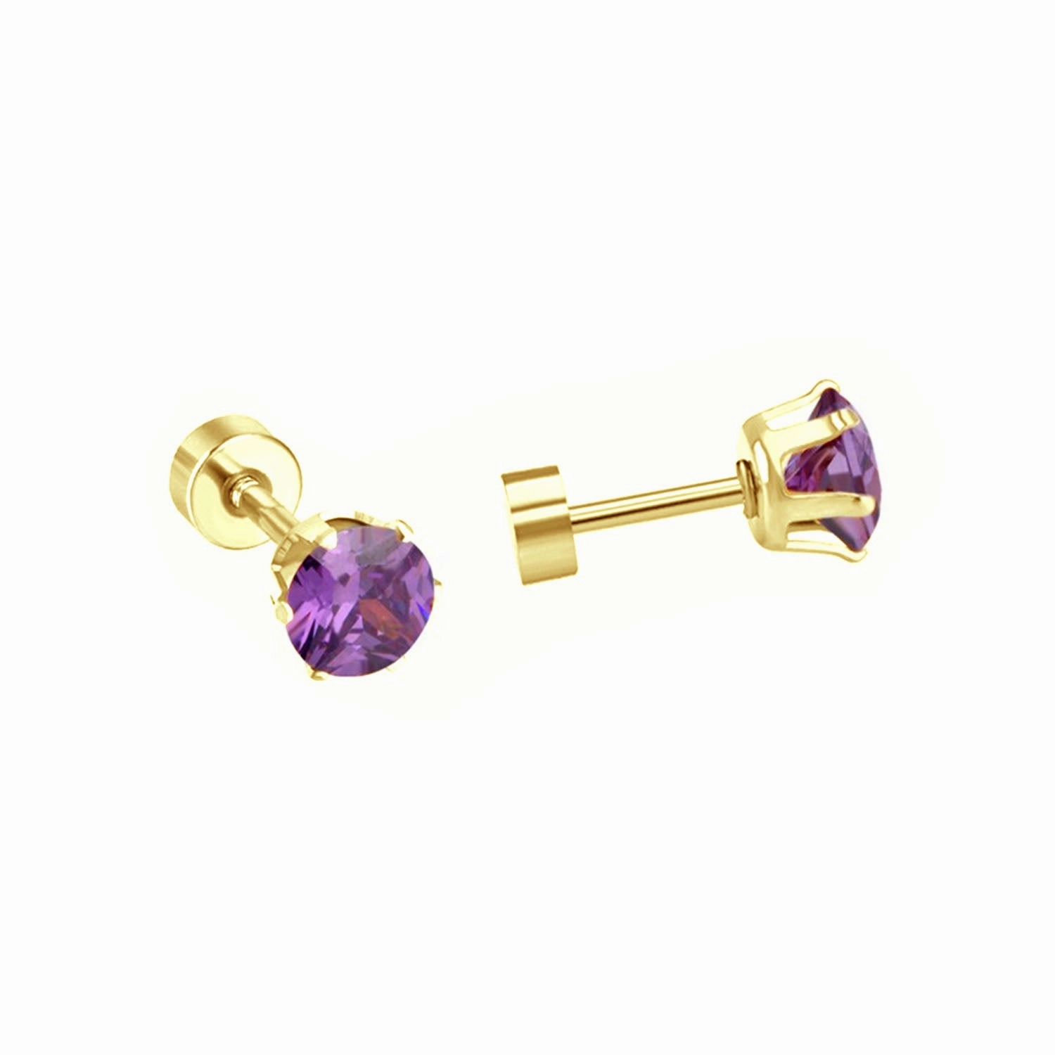 Mini Birthstone Studs