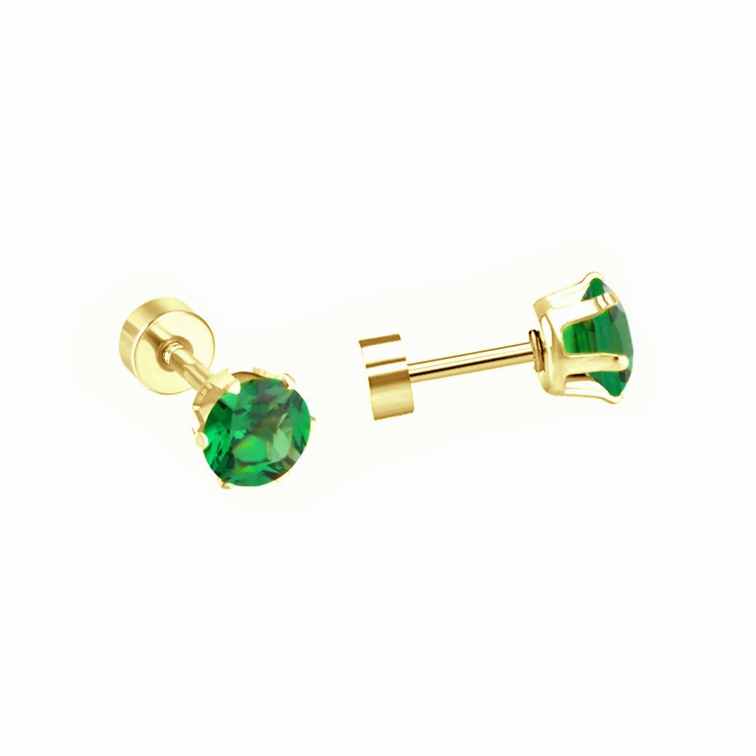 Mini Birthstone Studs