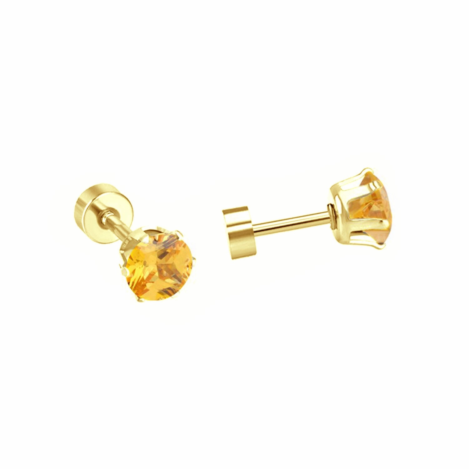 Mini Birthstone Studs