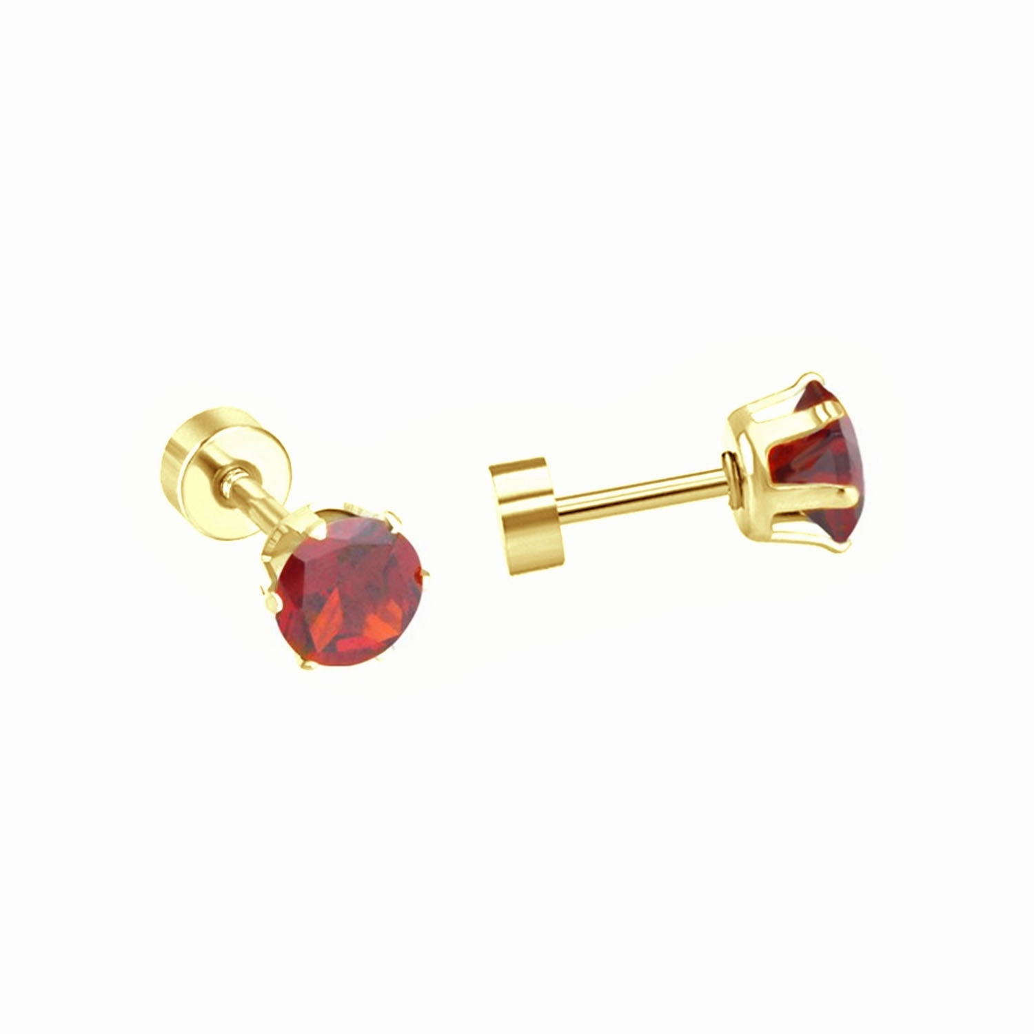 Mini Birthstone Studs