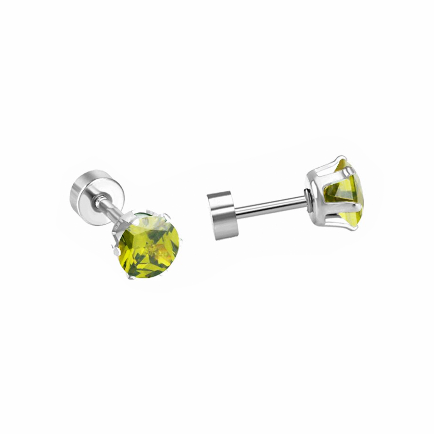 Mini Birthstone Studs