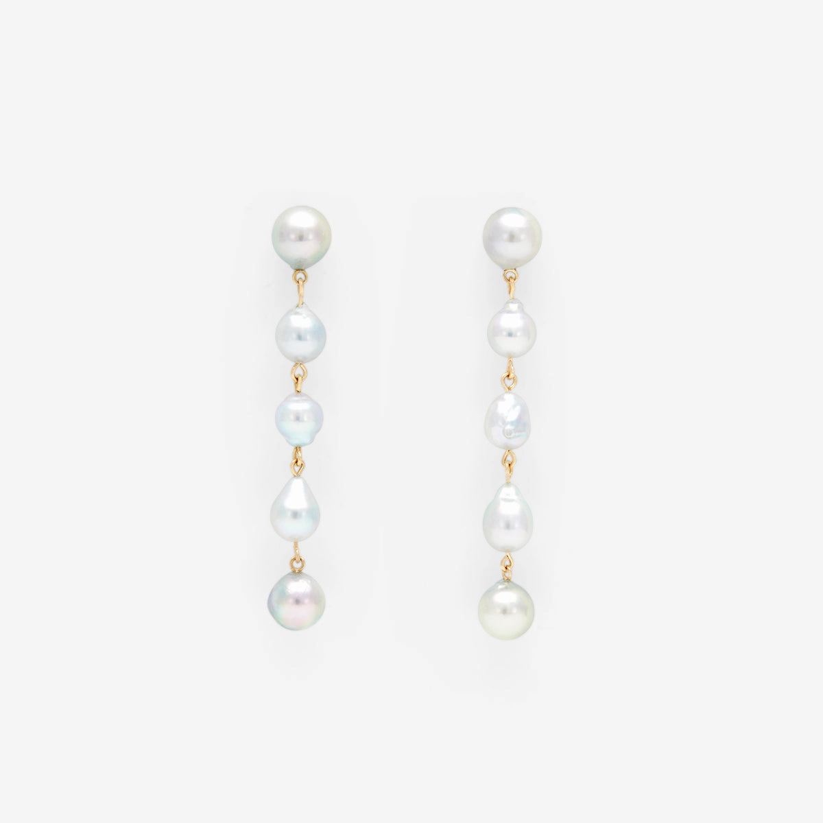 One-of-a-Kind Akoya Pearl Drop Earrings | APE1-OOAK