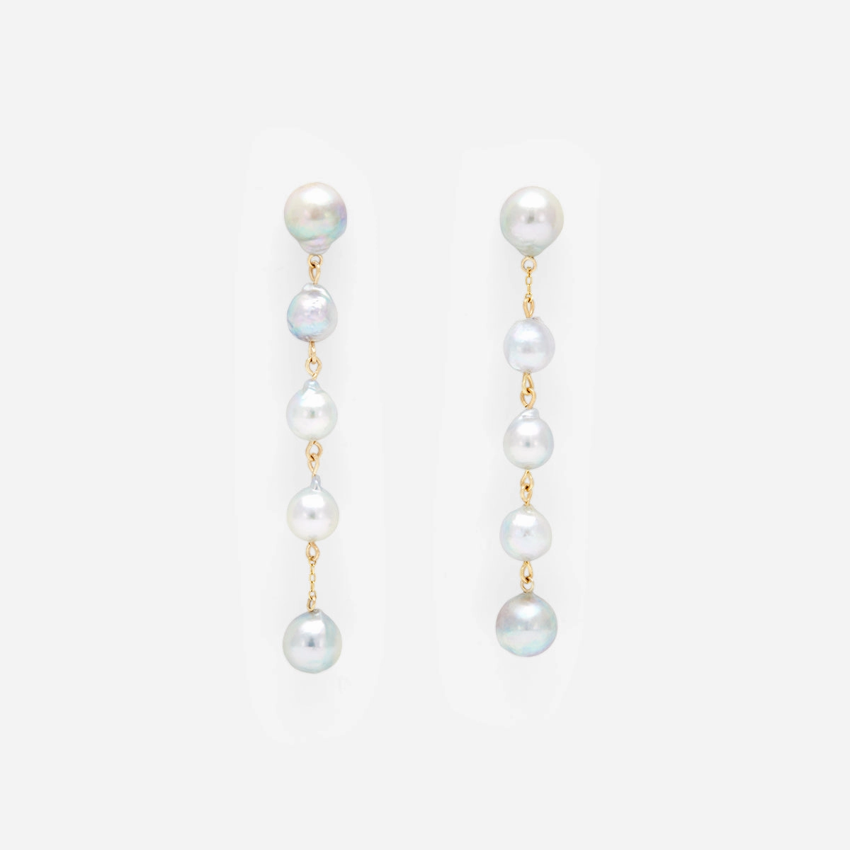 One-of-a-Kind Akoya Pearl Drop Earrings | APE2-OOAK
