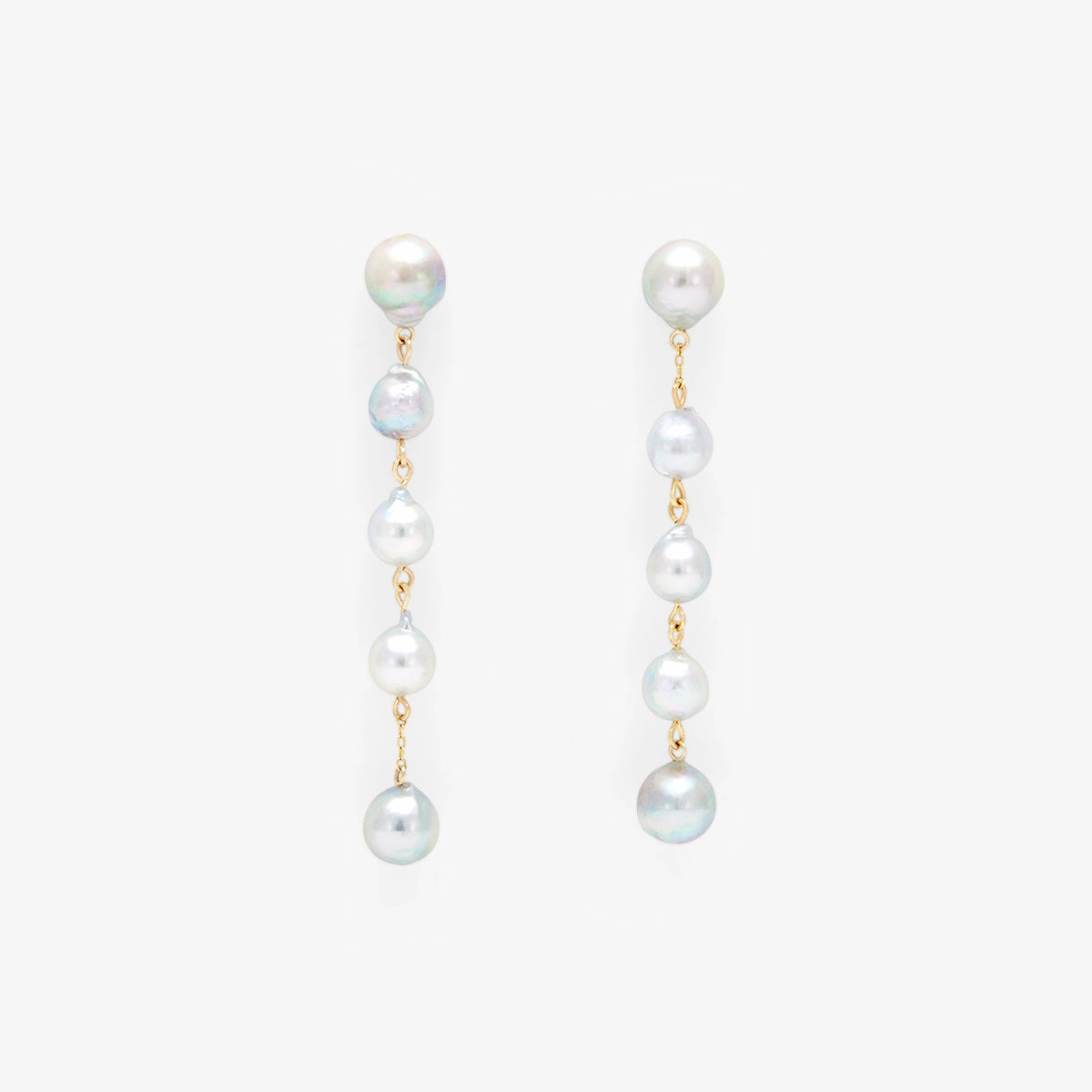 One-of-a-Kind Akoya Pearl Drop Earrings | APE2-OOAK