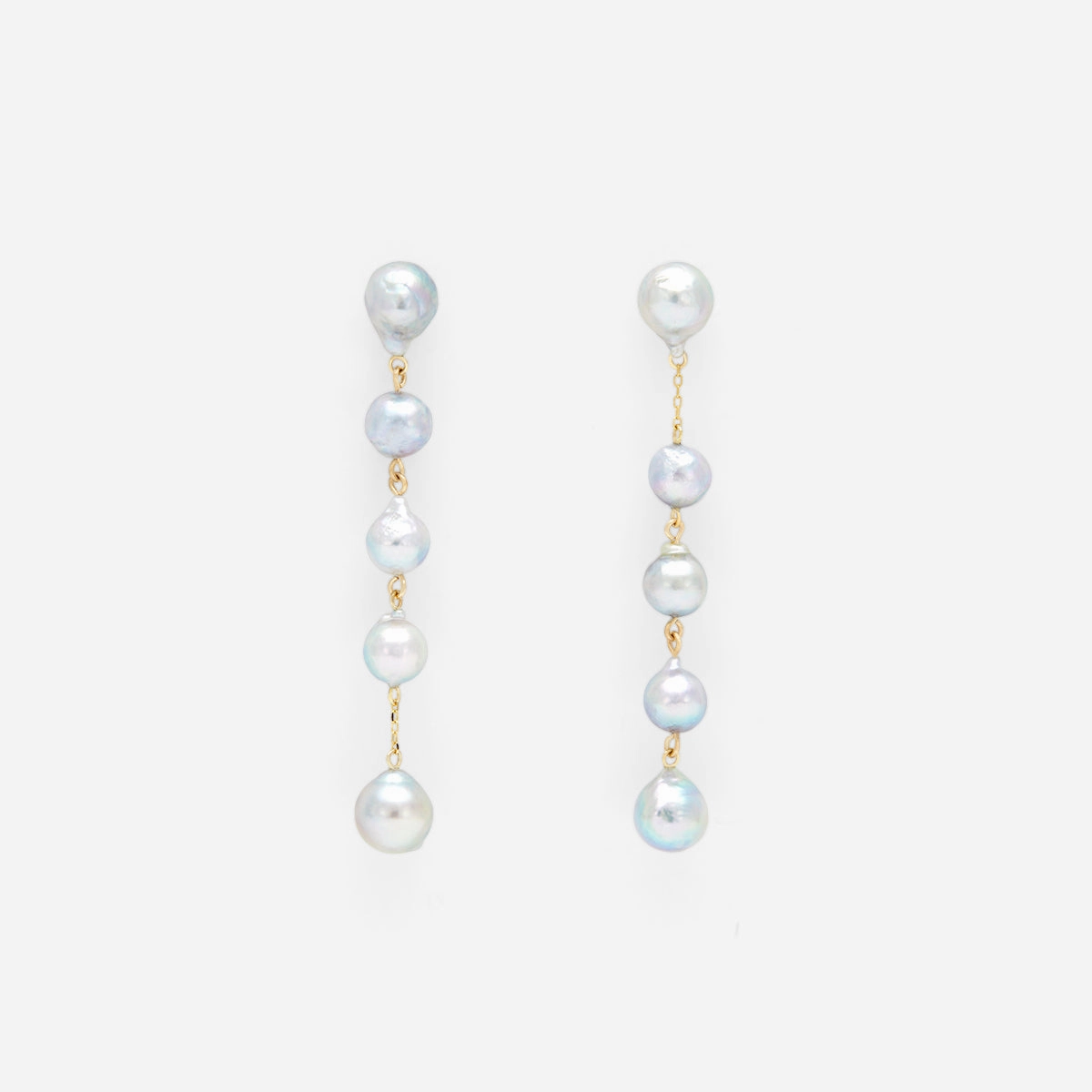 One-of-a-Kind Akoya Pearl Drop Earrings | APE6-OOAK