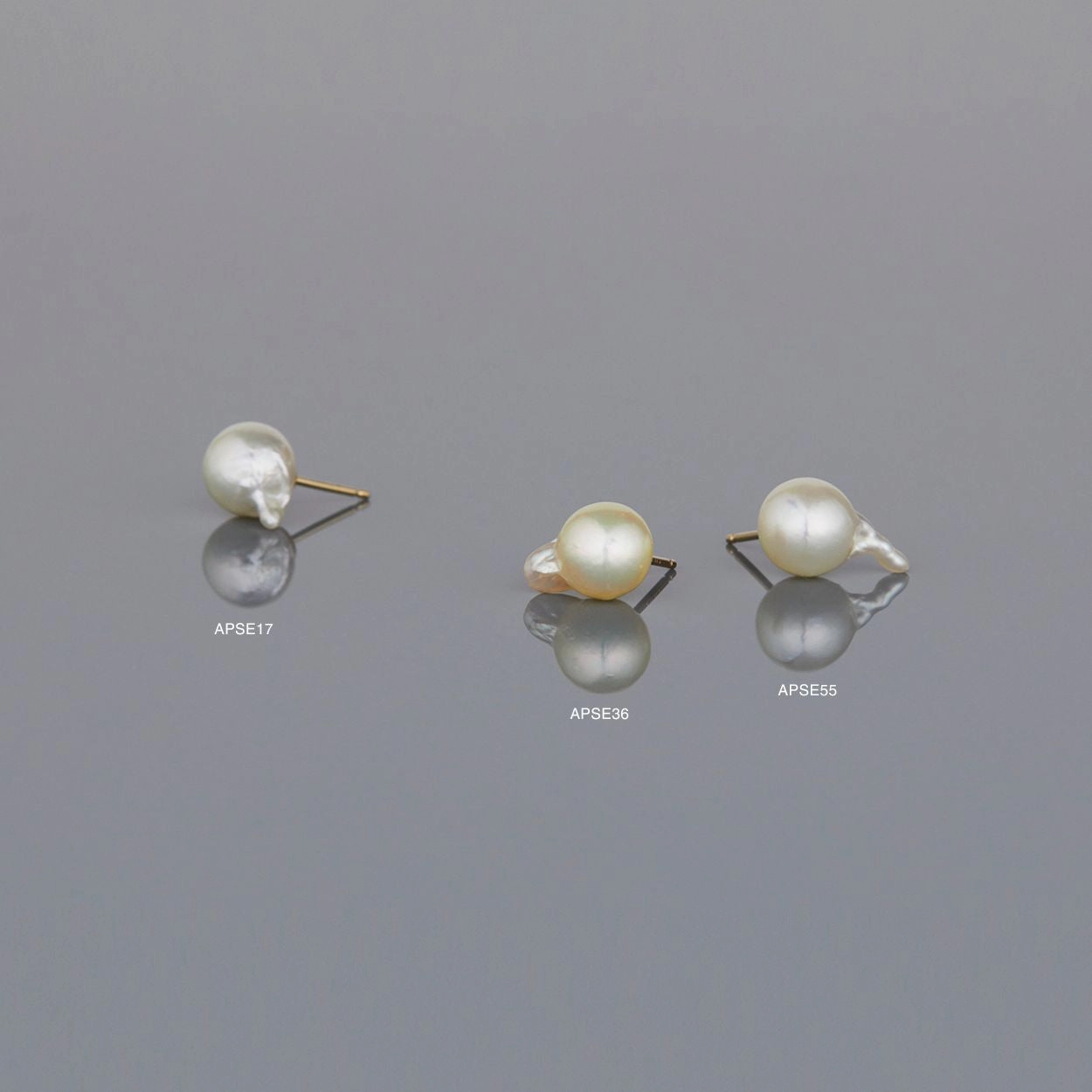 One-of-a-Kind Akoya Pearl Studs | APSE-OOAK