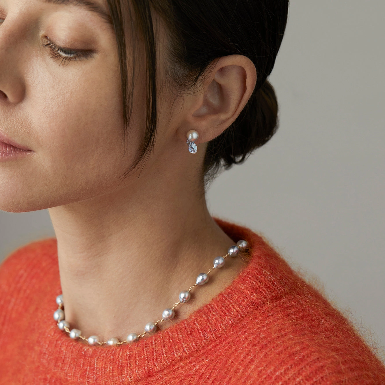 One-of-a-Kind Akoya Pearl Studs | APSE-OOAK