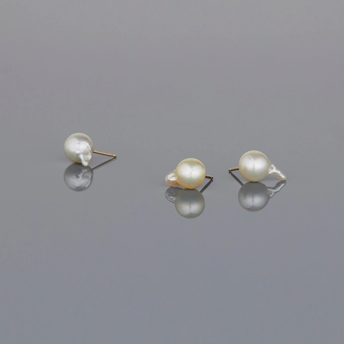One-of-a-Kind Akoya Pearl Studs | APSE-OOAK