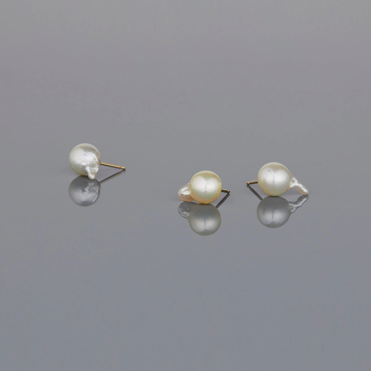 One-of-a-Kind Akoya Pearl Studs | APSE-OOAK