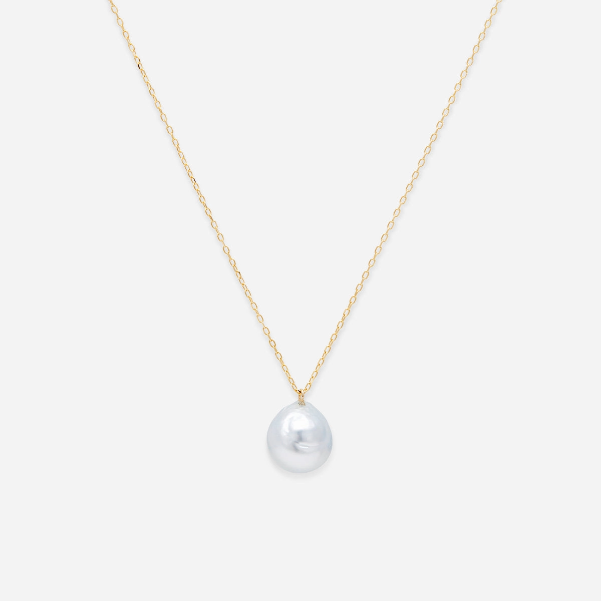 One-of-a-Kind Semi Baroque Pearl Necklace | BPN-OOAK
