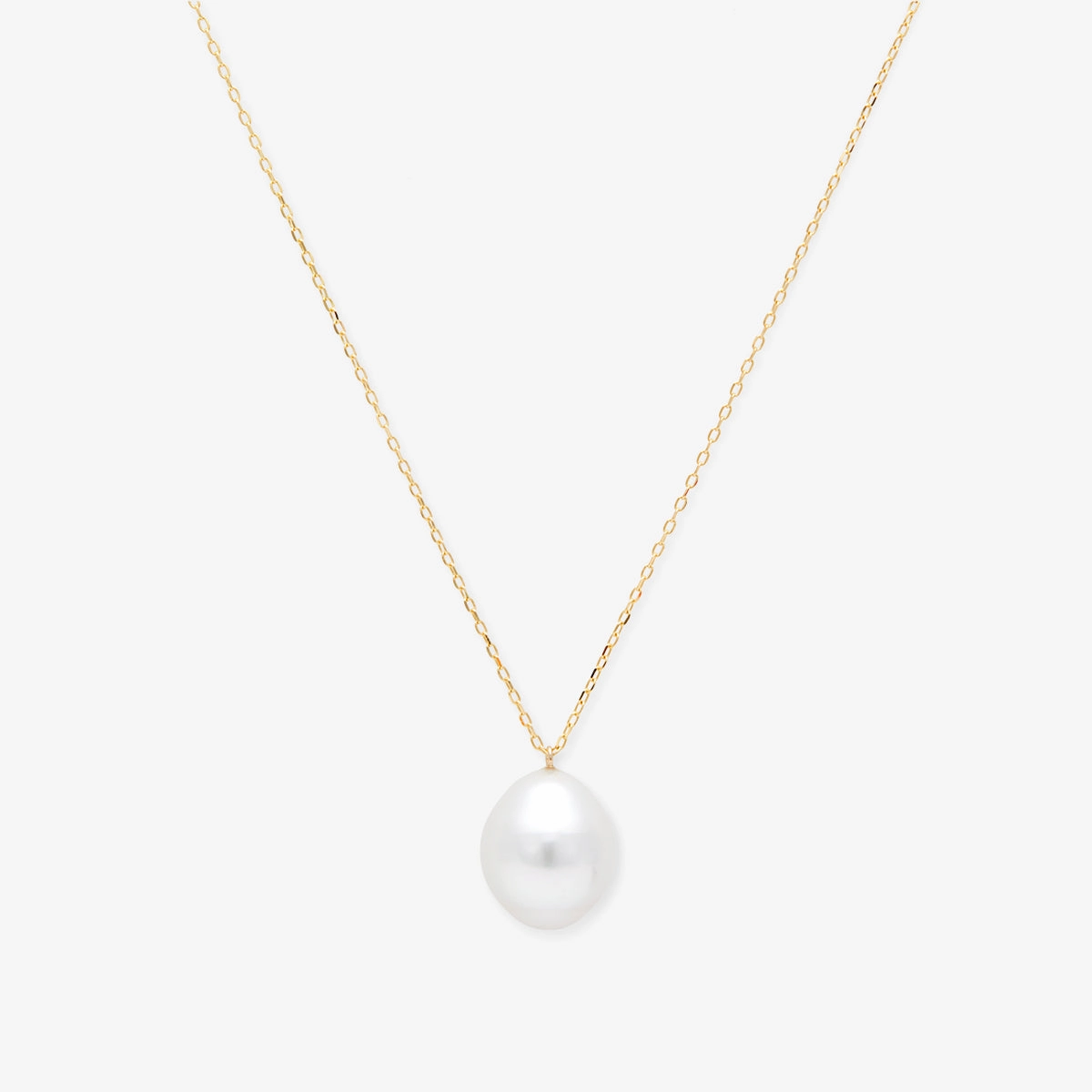 One-of-a-Kind Semi Baroque Pearl Necklace | BPN-OOAK