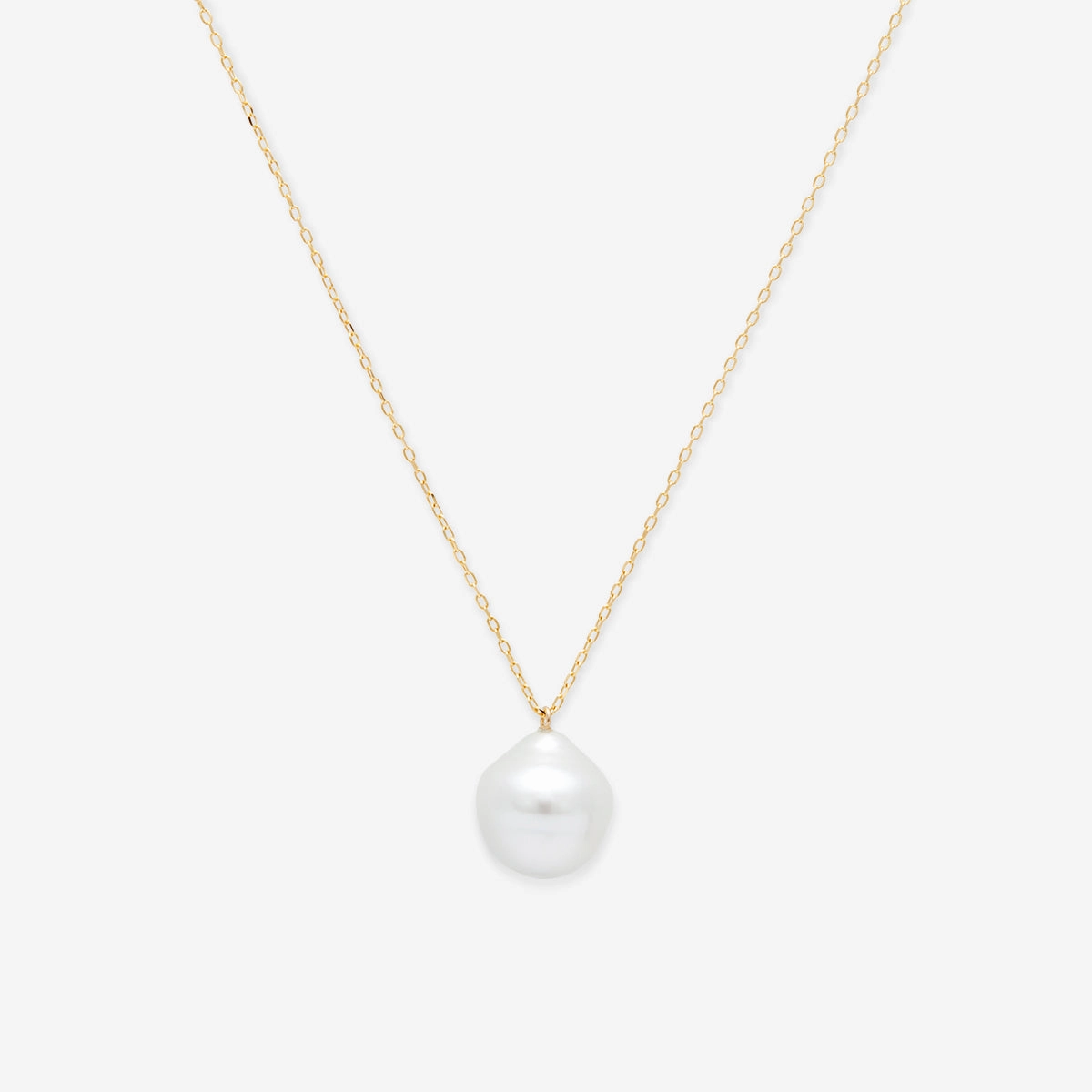 One-of-a-Kind Semi Baroque Pearl Necklace | BPN-OOAK