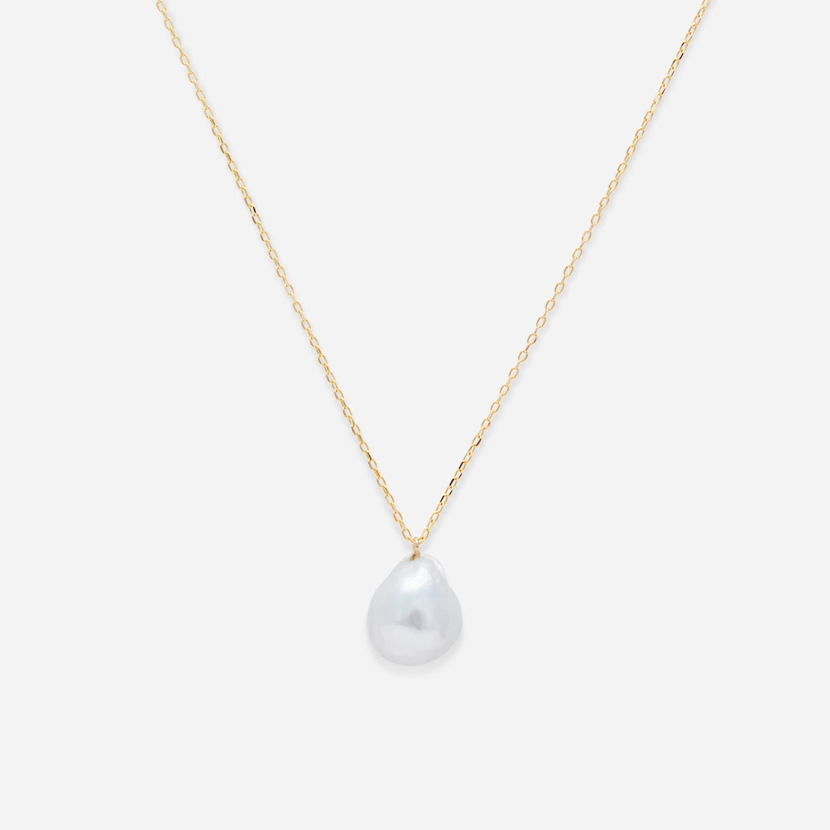 One-of-a-Kind Semi Baroque Pearl Necklace | BPN-OOAK
