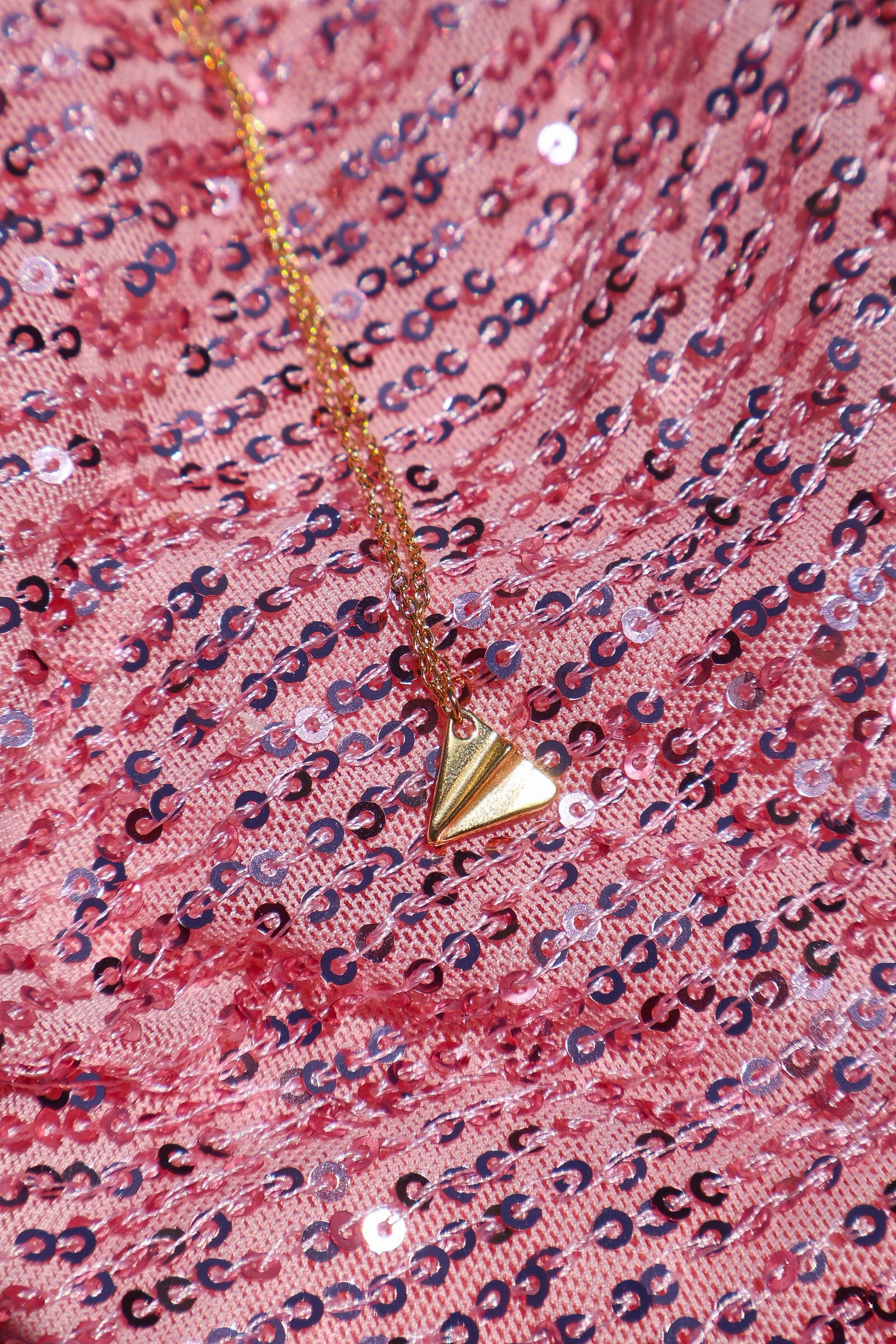 Paper Plane Necklace