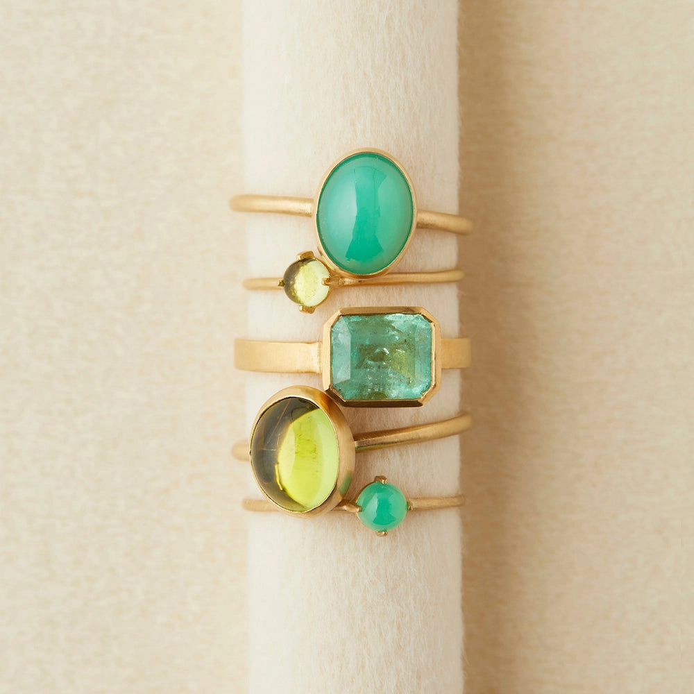 Peridot Glac Ring | R12001PR
