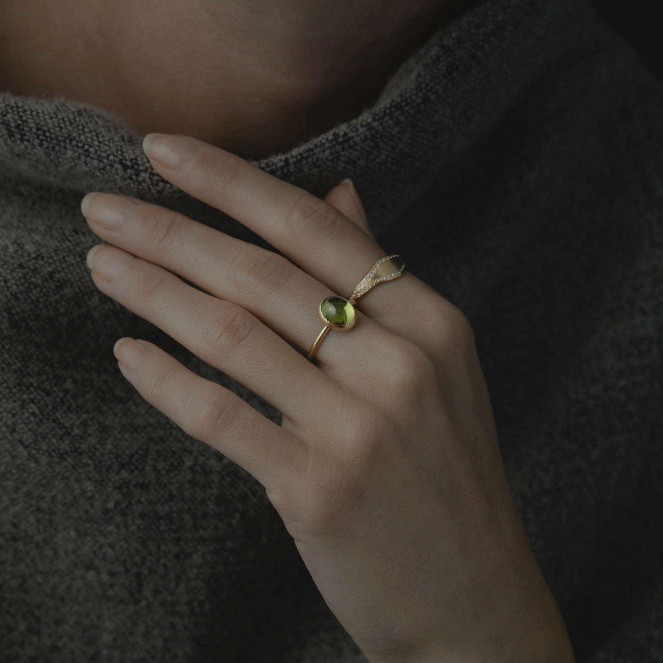 Peridot Glac Ring | R12001PR