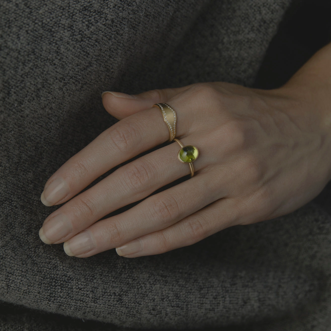 Peridot Glac Ring | R12001PR