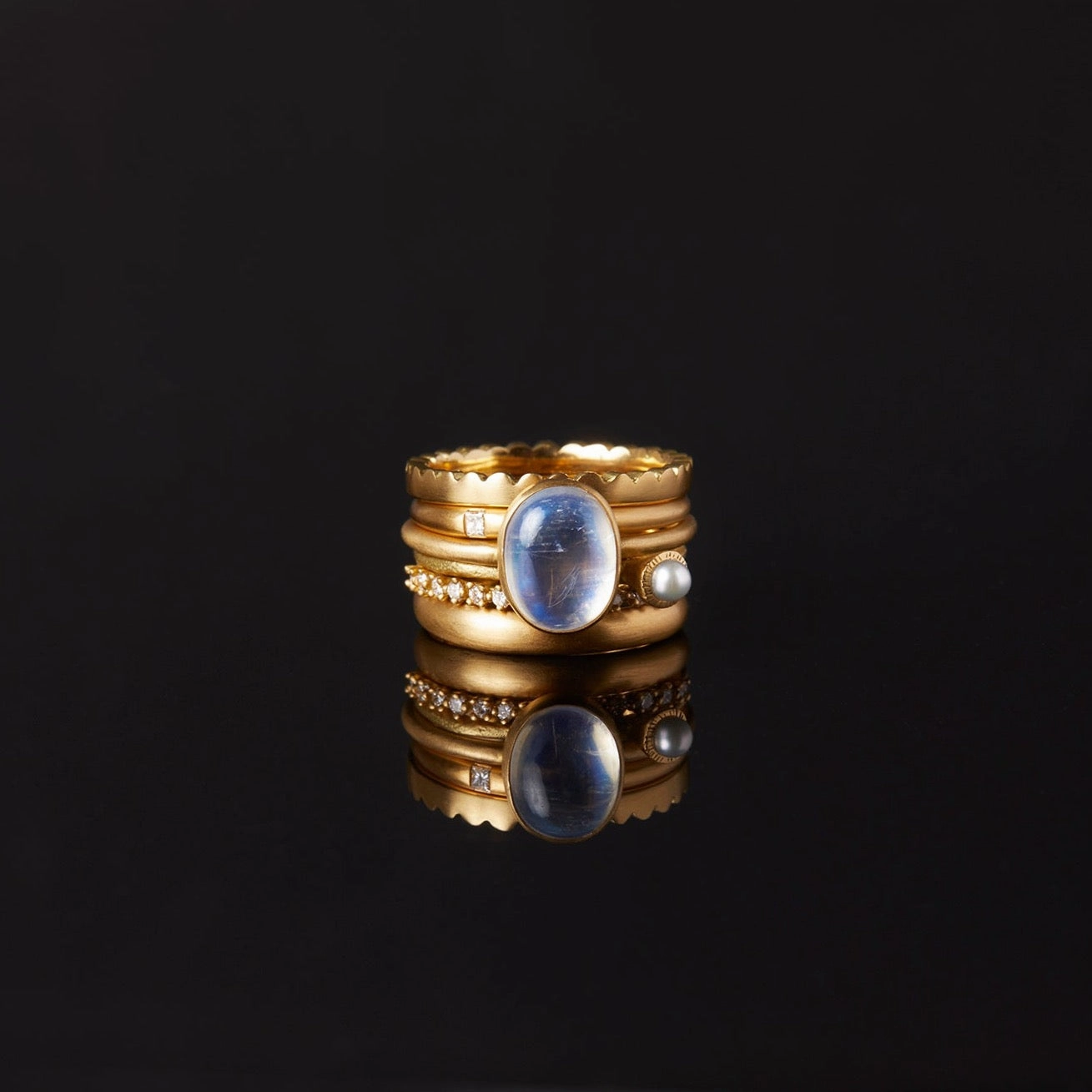 Princess Cut Diamond Band | R0202W