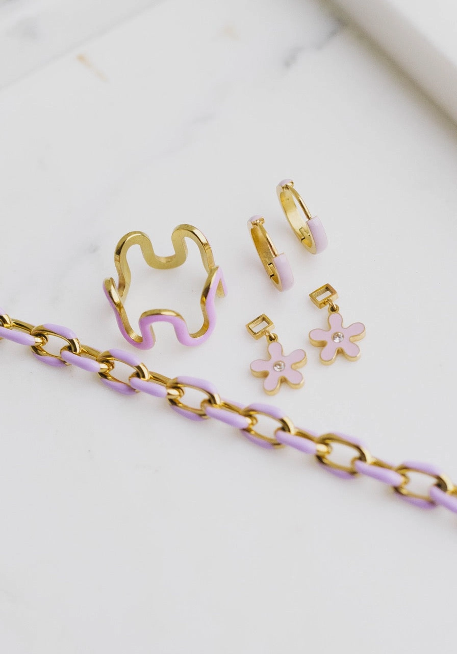 Purple Enamel Branklet